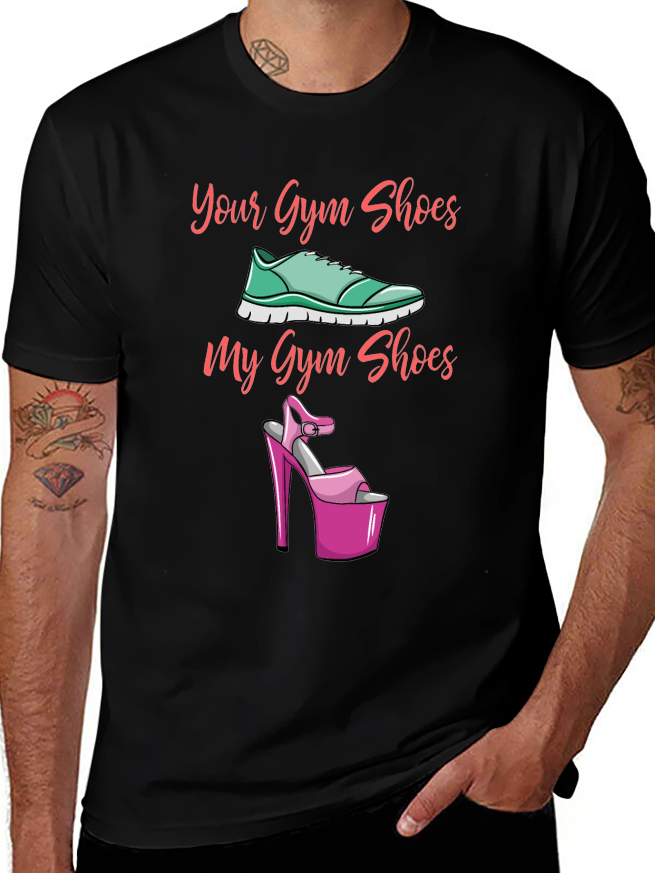 Funny Gym Shoe T-Shirt