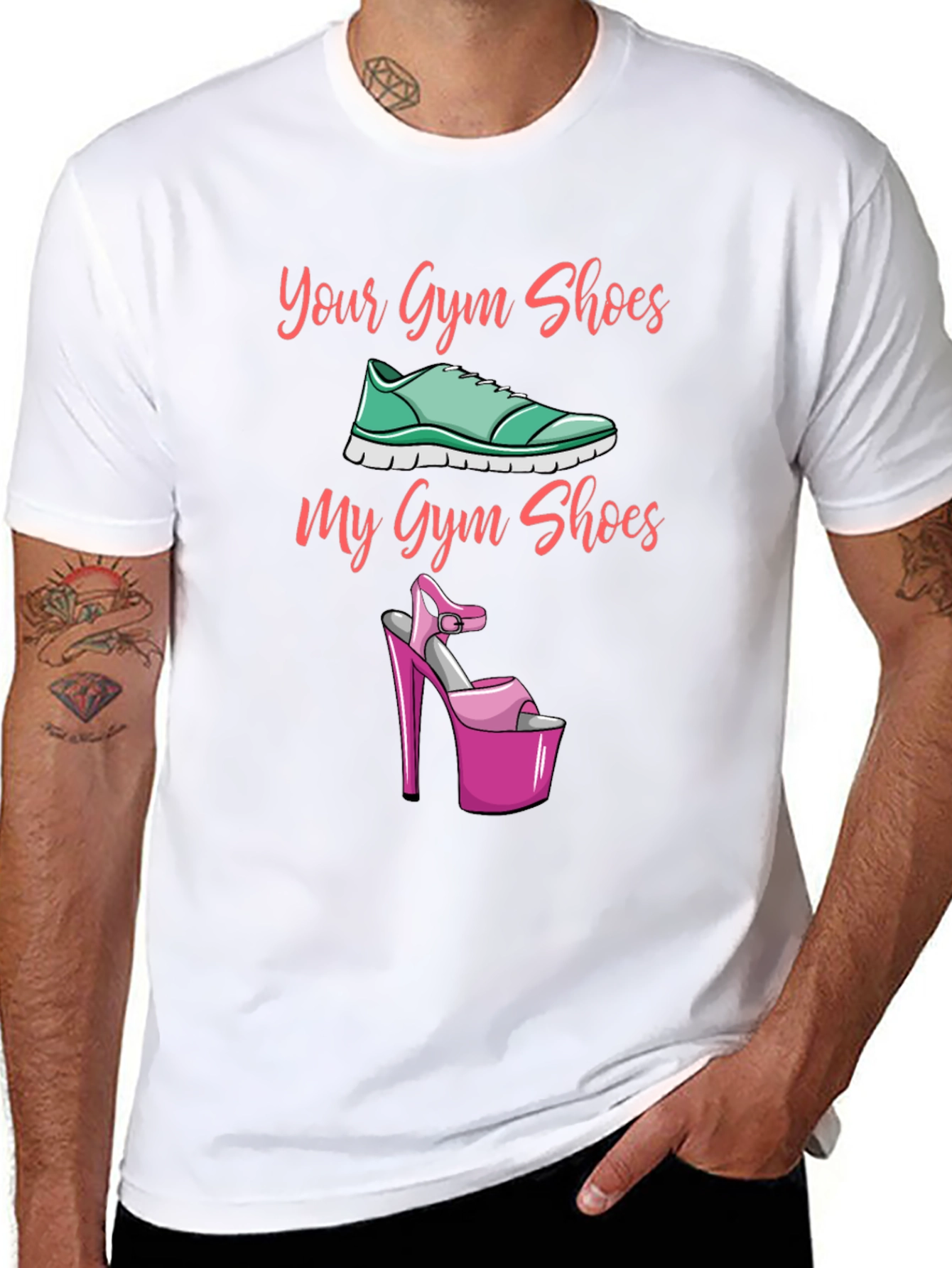 Funny Gym Shoe T-Shirt