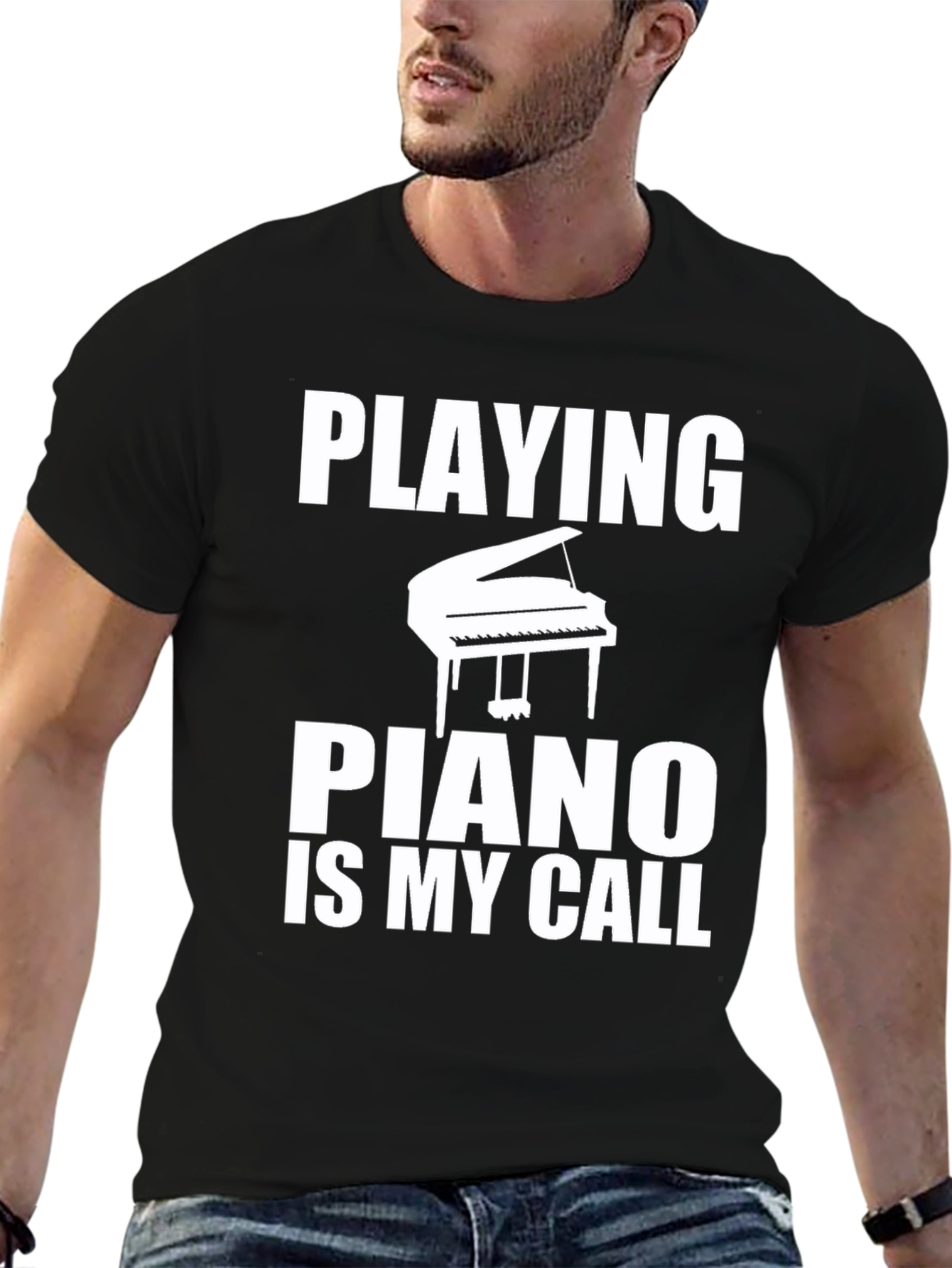 Piano Player T-Shirt - Music Lover Tee