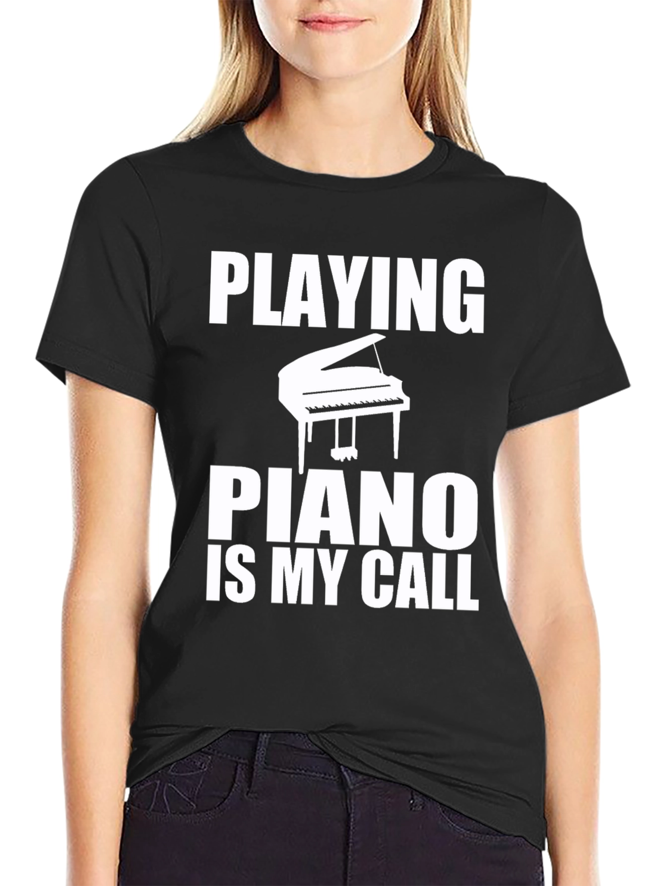 Piano Player T-Shirt - Music Lover Tee