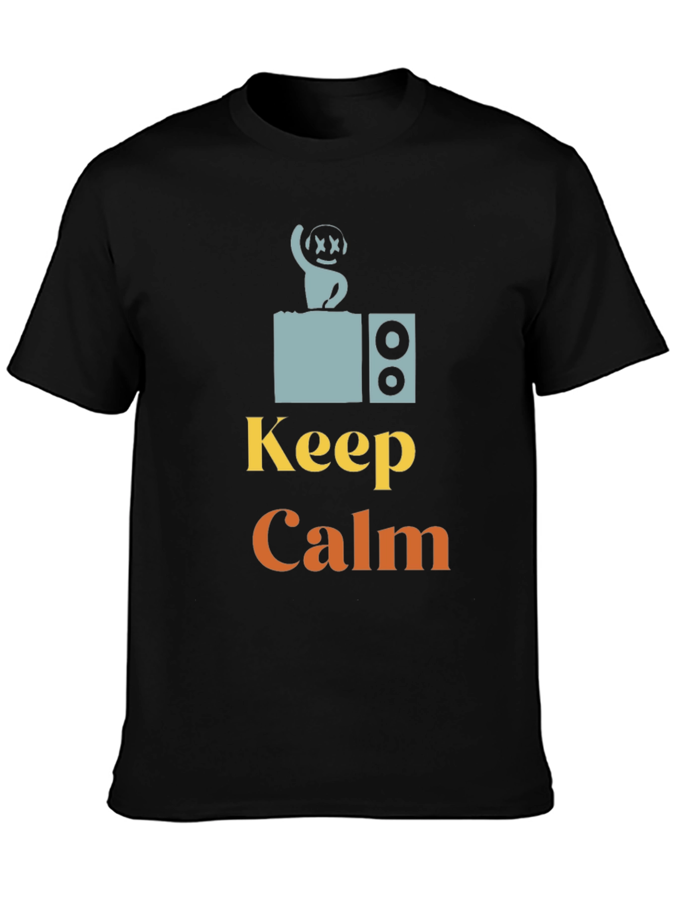 Keep Calm DJ T-Shirt - Cool Graphic Tee
