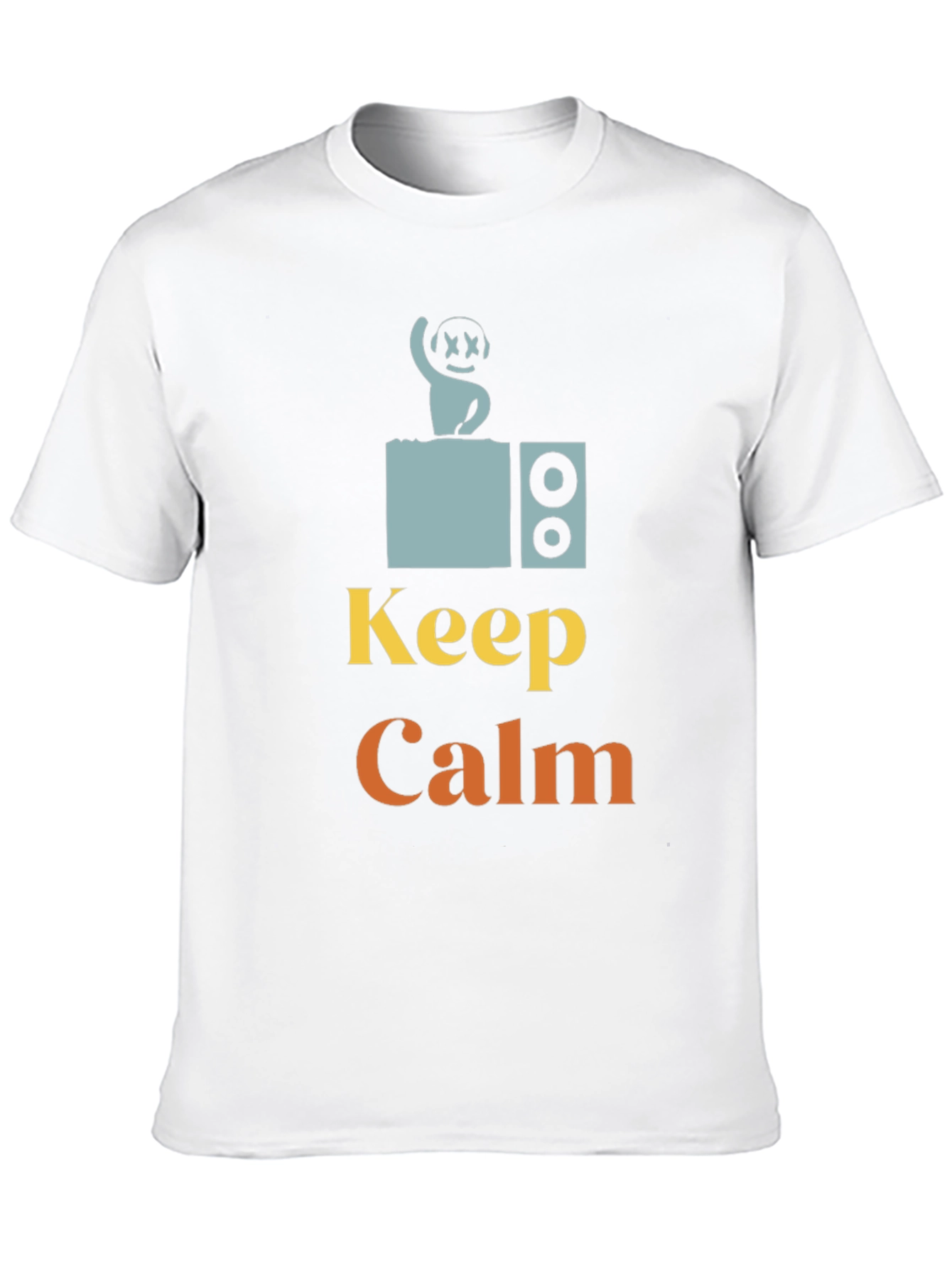 Keep Calm DJ T-Shirt - Cool Graphic Tee