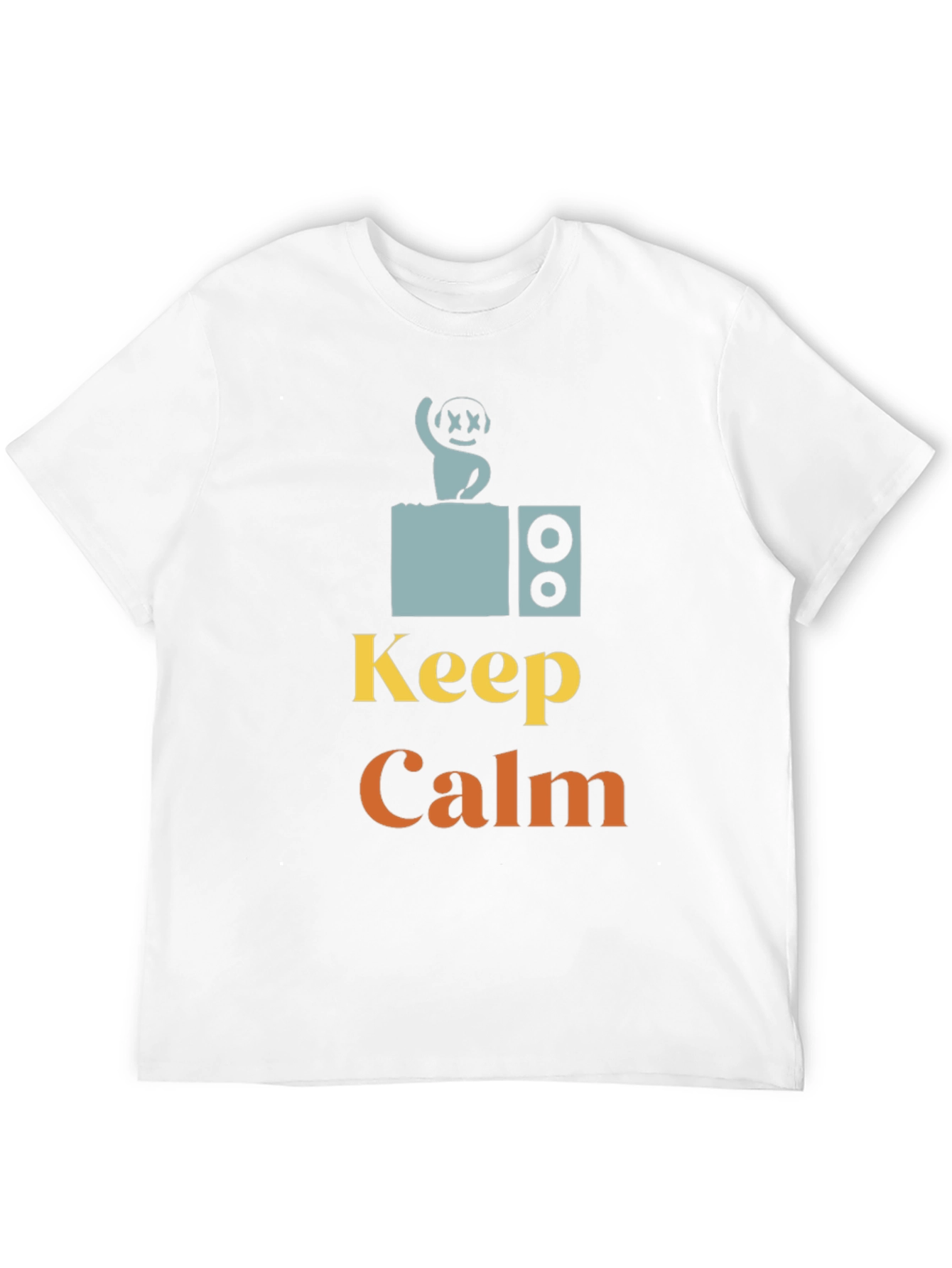 Keep Calm DJ T-Shirt - Cool Graphic Tee