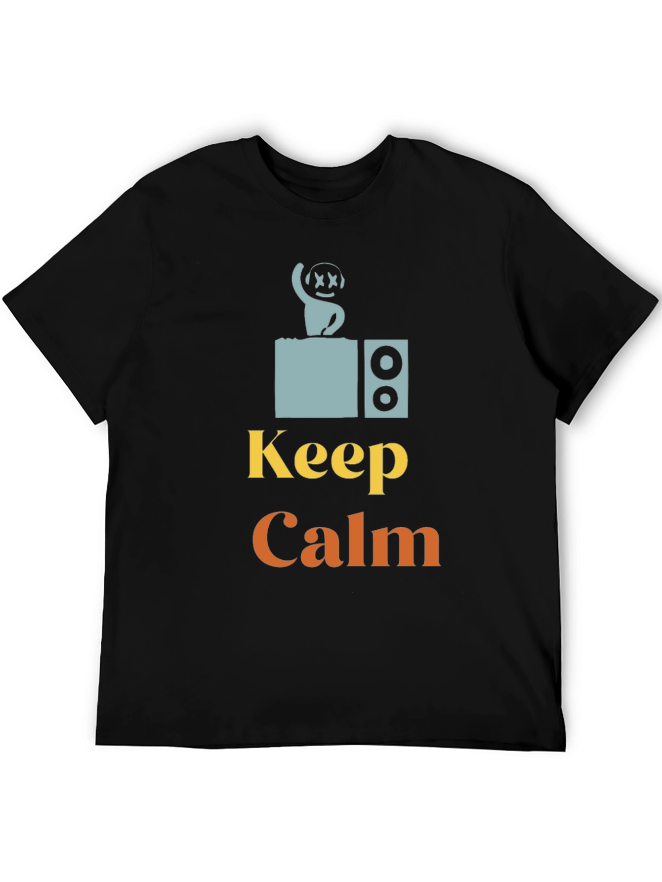 Keep Calm DJ T-Shirt - Cool Graphic Tee