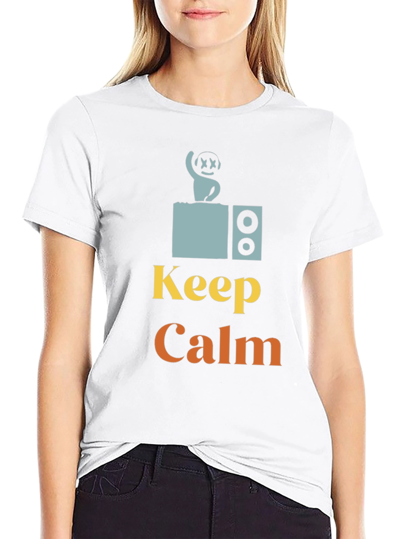 Keep Calm DJ T-Shirt - Cool Graphic Tee