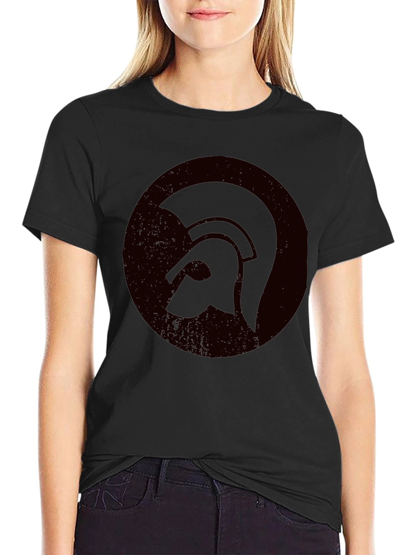 Spartan Helmet Graphic T-Shirt