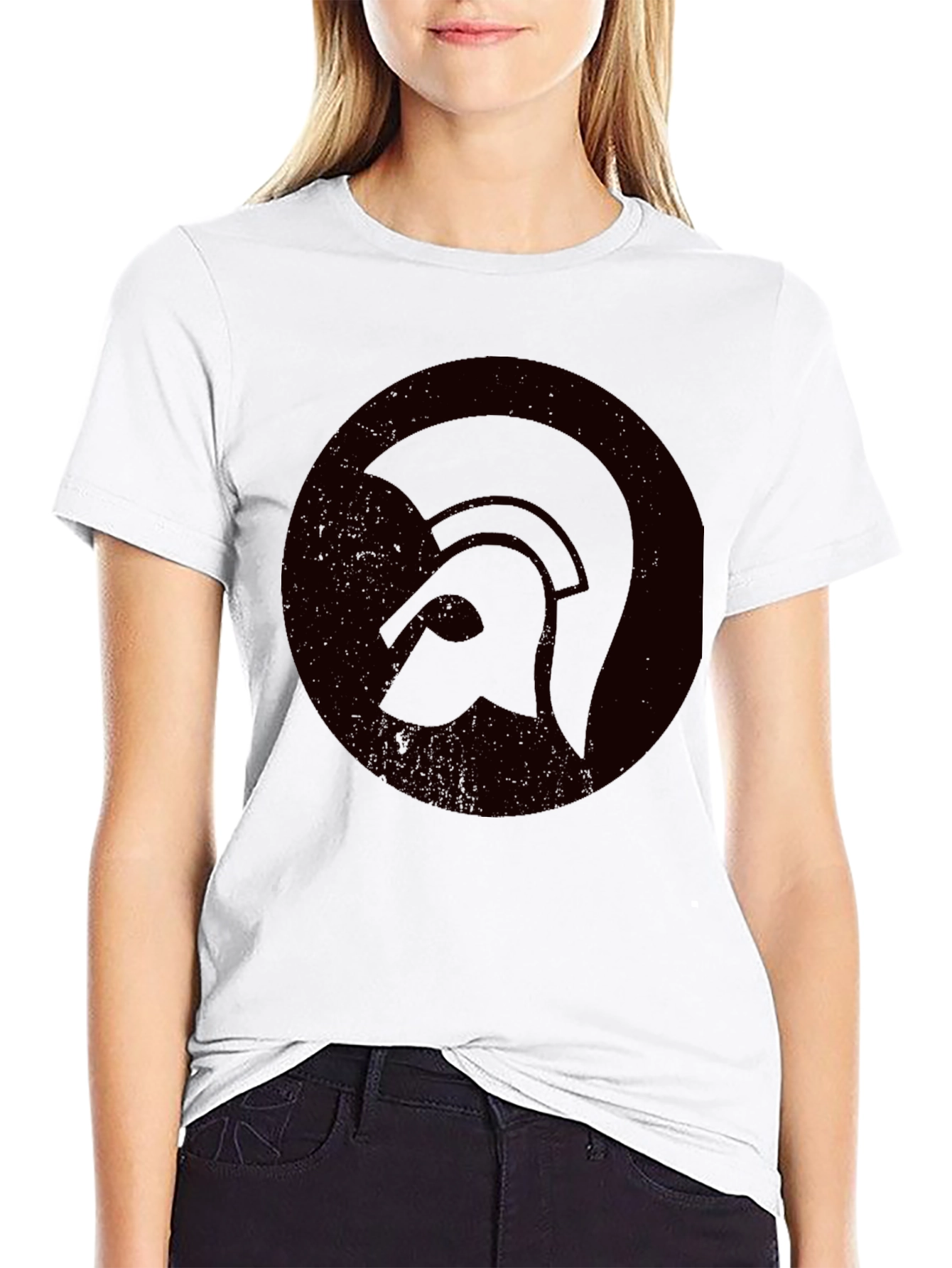 Spartan Helmet Graphic T-Shirt