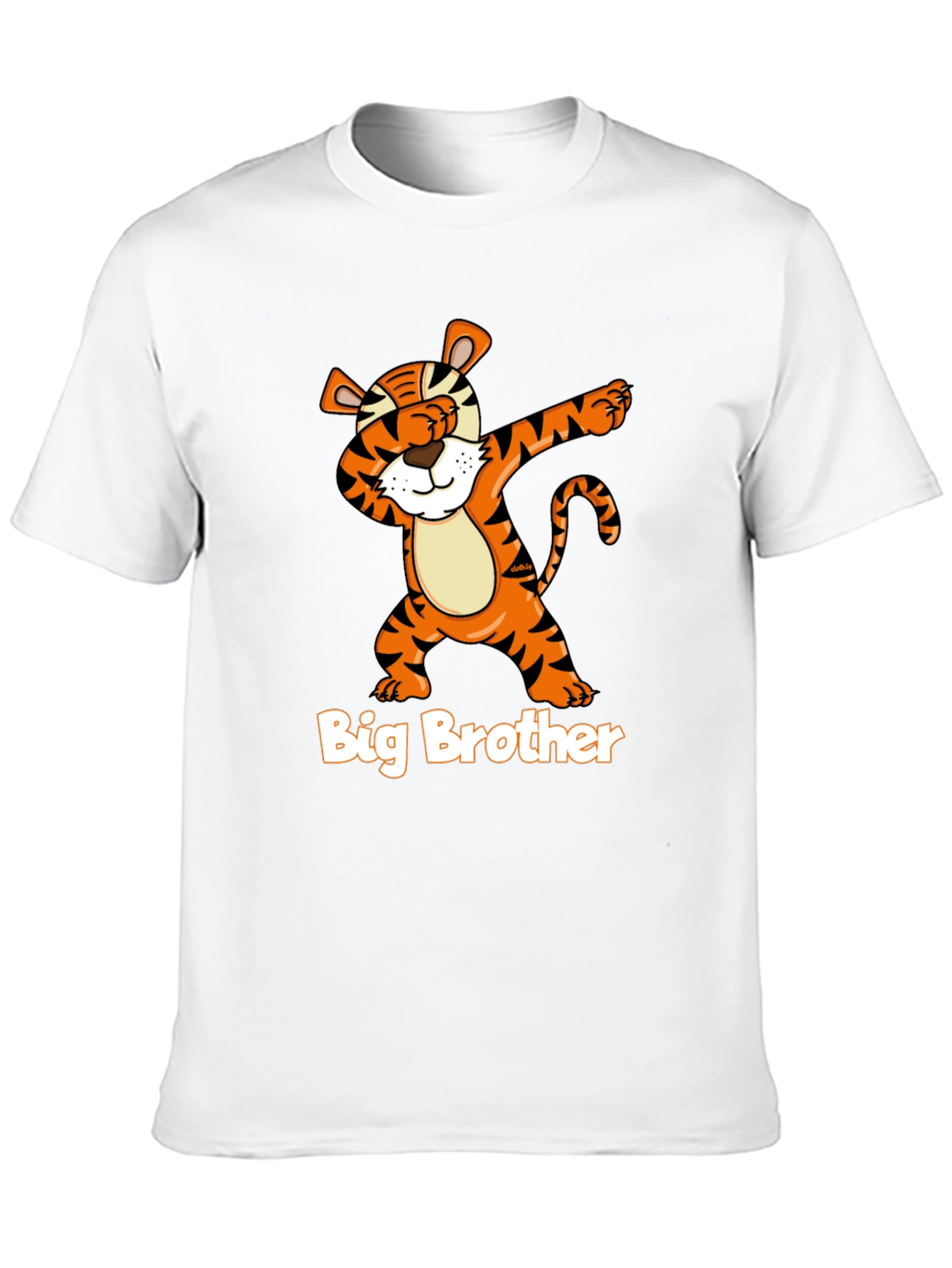 Big Brother Tiger Dab Graphic T-Shirt