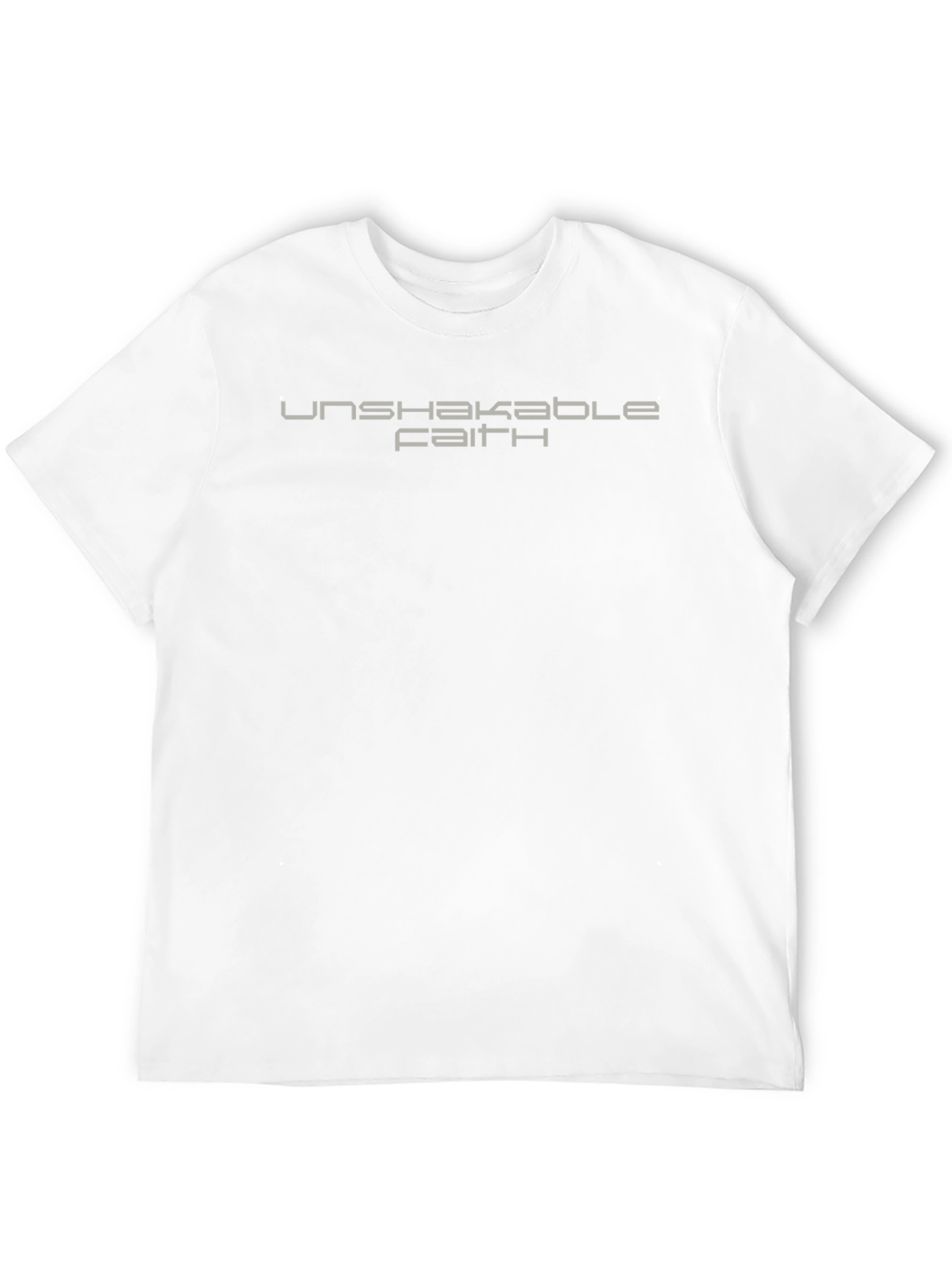 Unshakable Faith Black T-Shirt - Stylish Religious Apparel