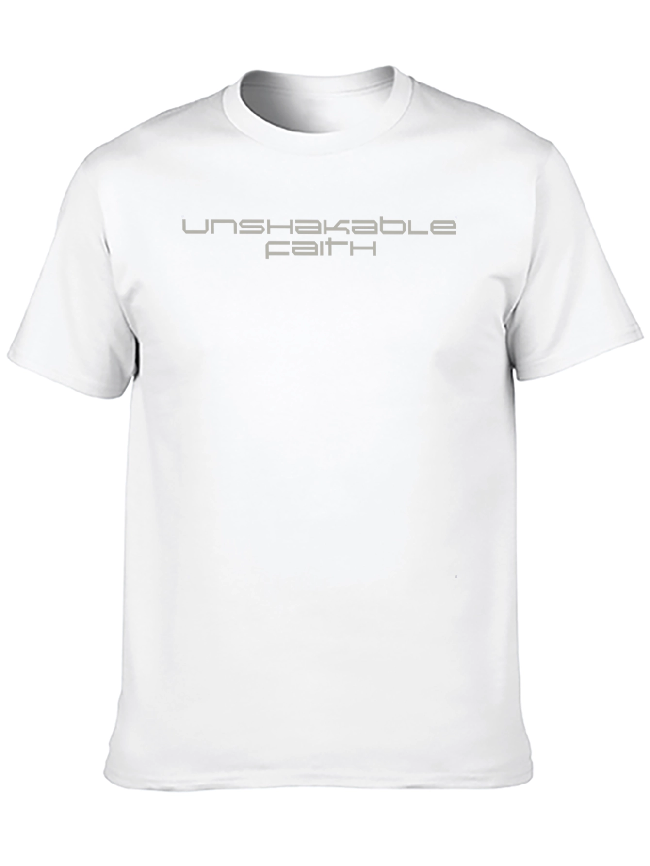 Unshakable Faith Black T-Shirt - Stylish Religious Apparel