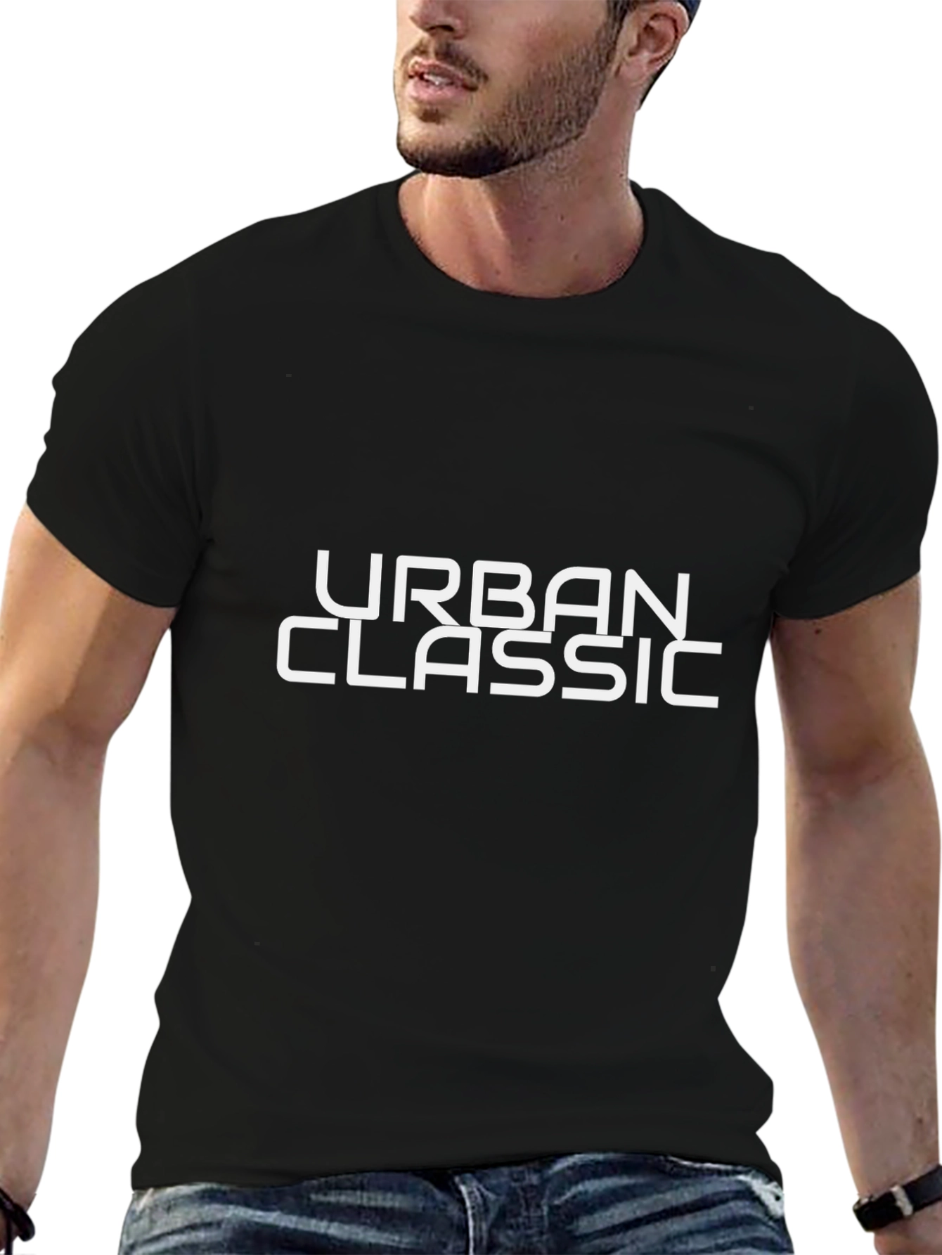 Urban Classic Black Graphic Tee