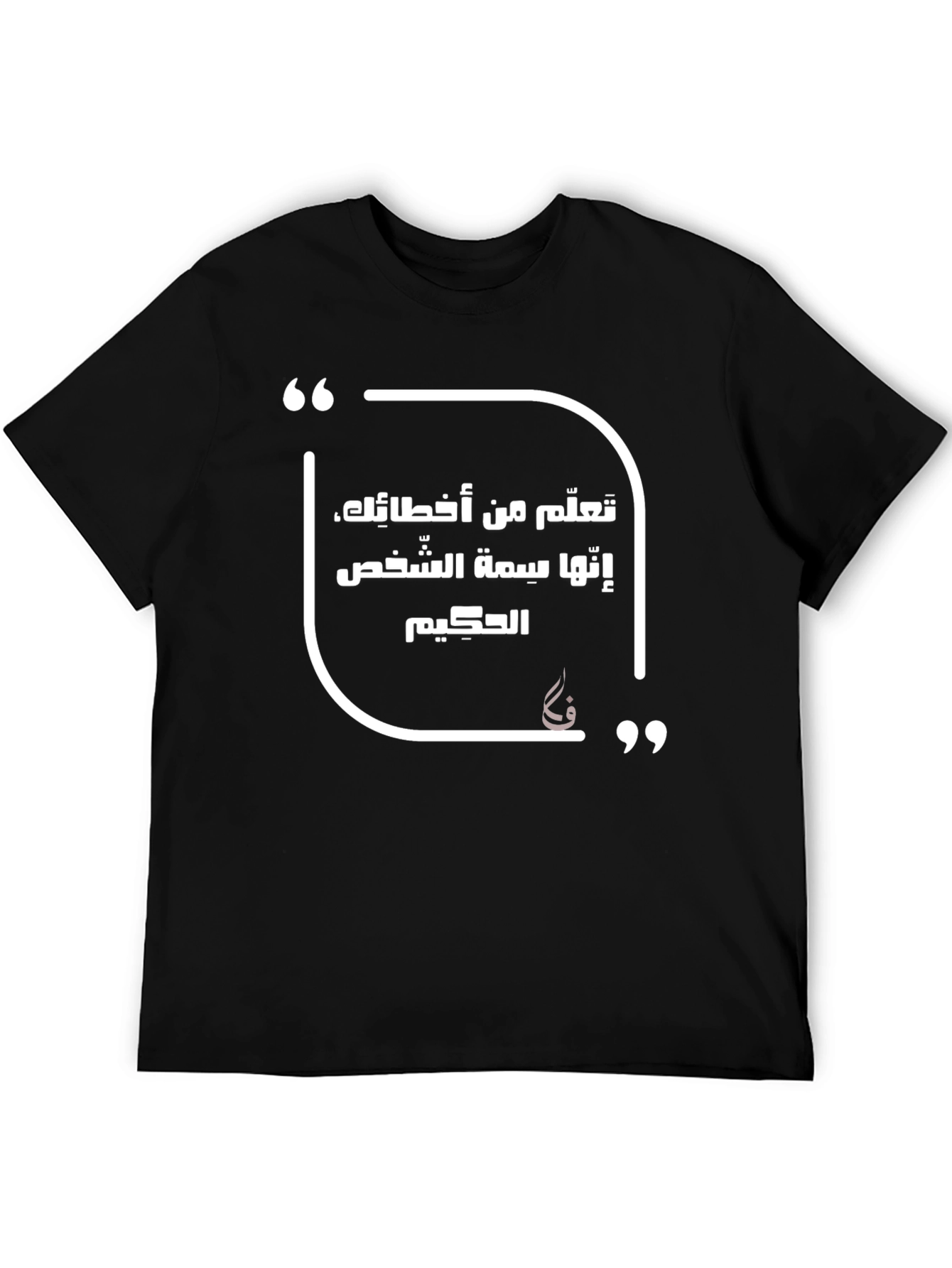 Wisdom Quote Graphic Tee - Learn From Your Mistakes