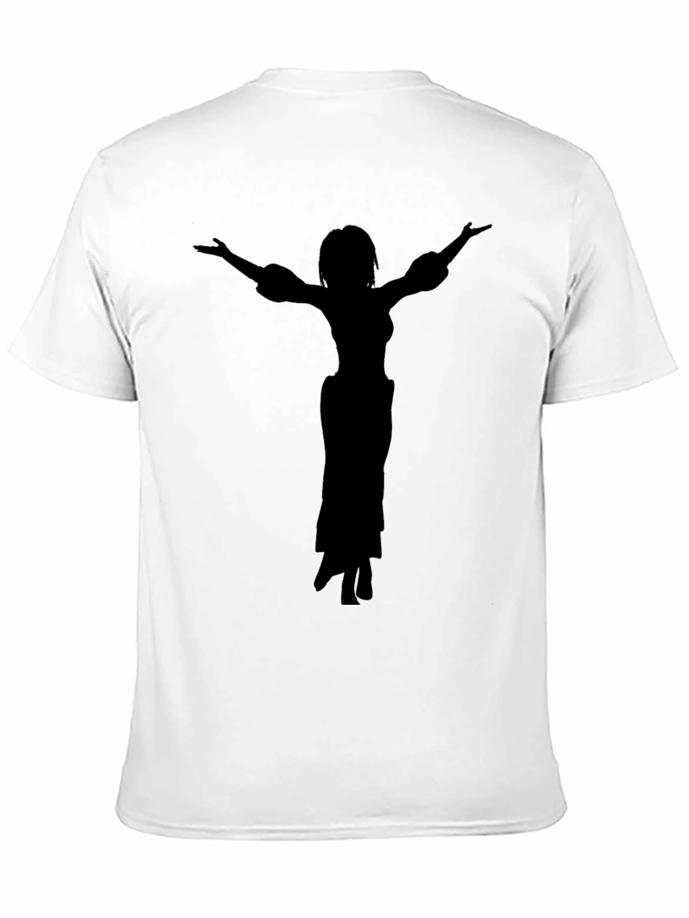 Silhouette Graphic T-Shirt - Casual Cotton Tee