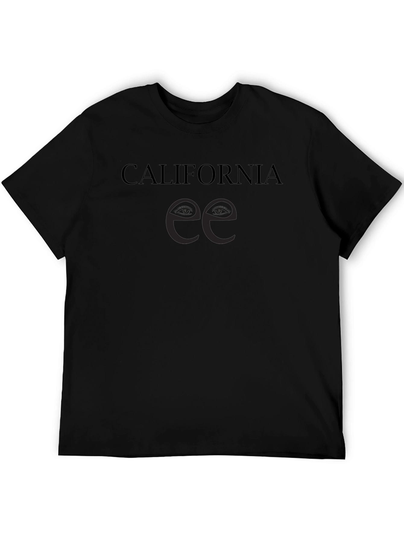 California Eyes Black T-Shirt