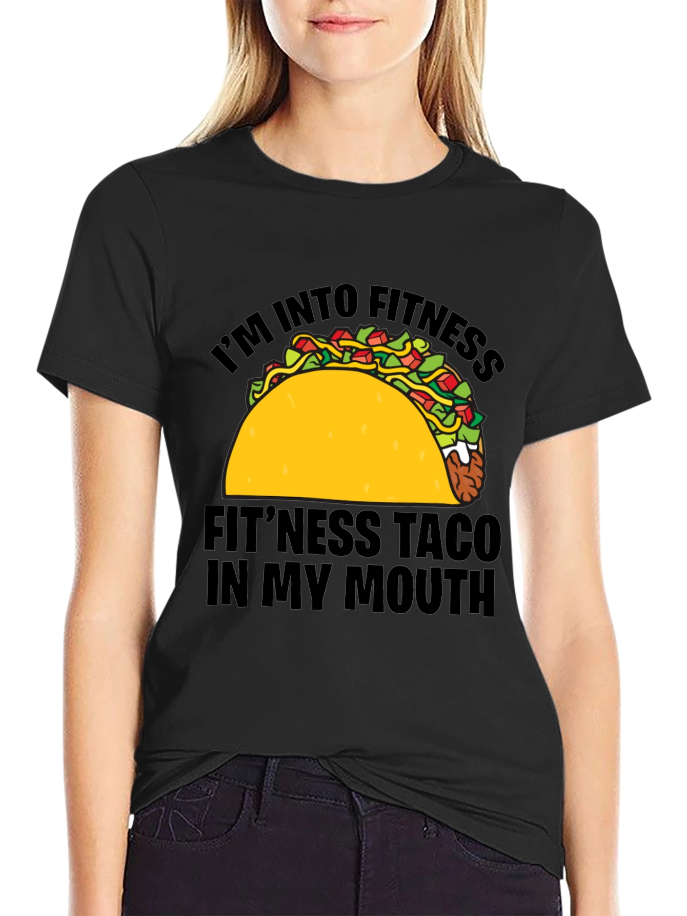 Fitness Taco T-Shirt - Funny Workout Tee