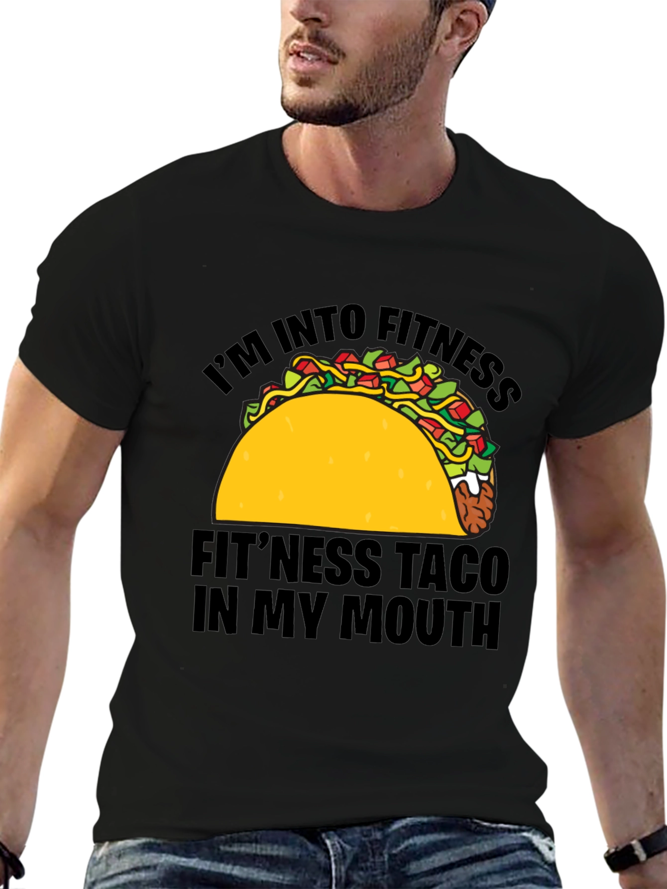 Fitness Taco T-Shirt - Funny Workout Tee