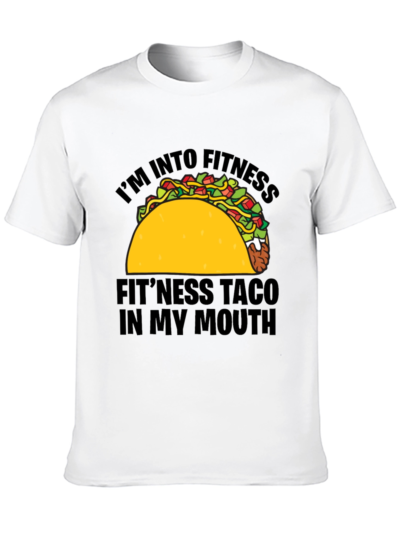 Fitness Taco T-Shirt - Funny Workout Tee