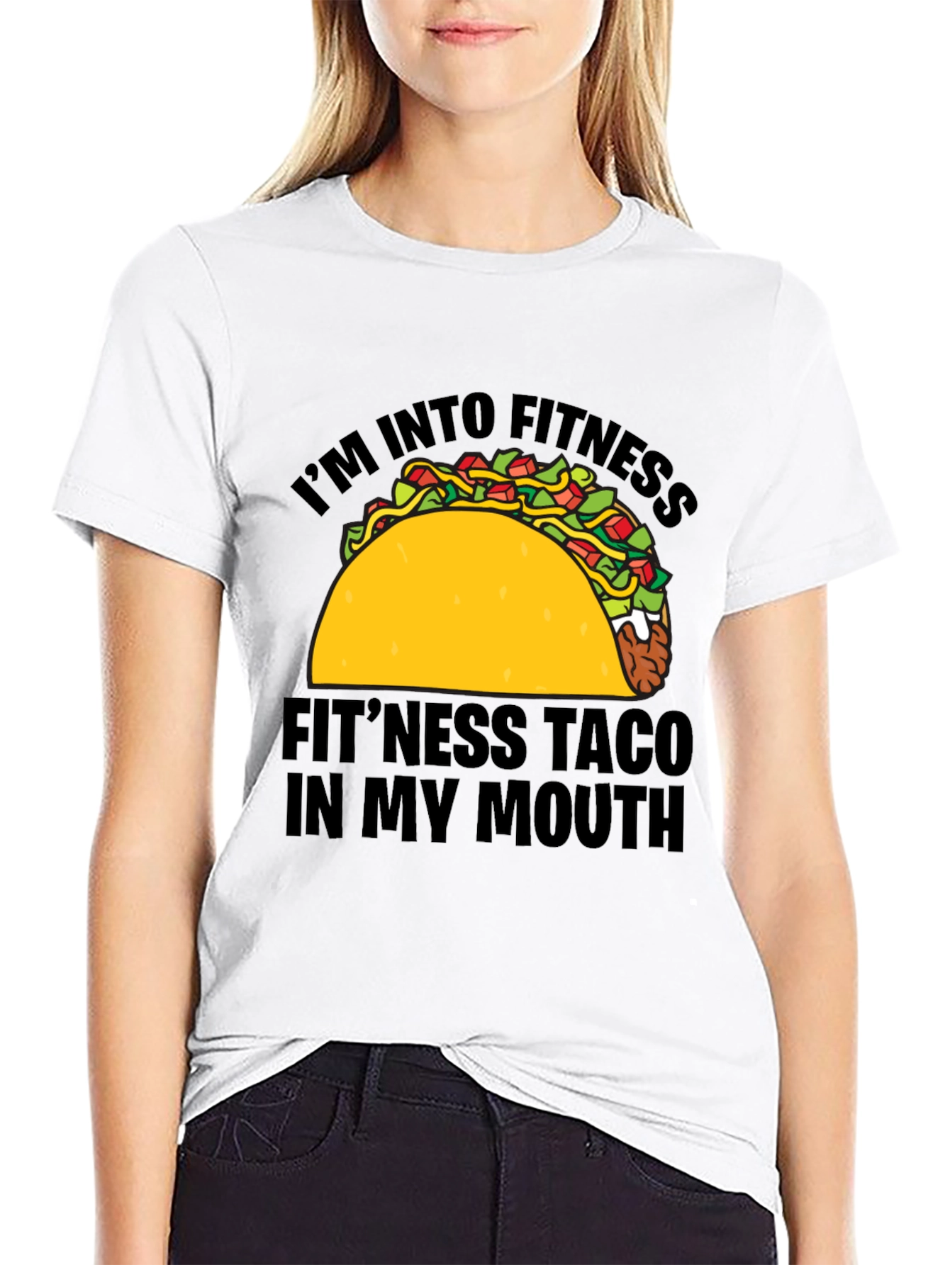 Fitness Taco T-Shirt - Funny Workout Tee