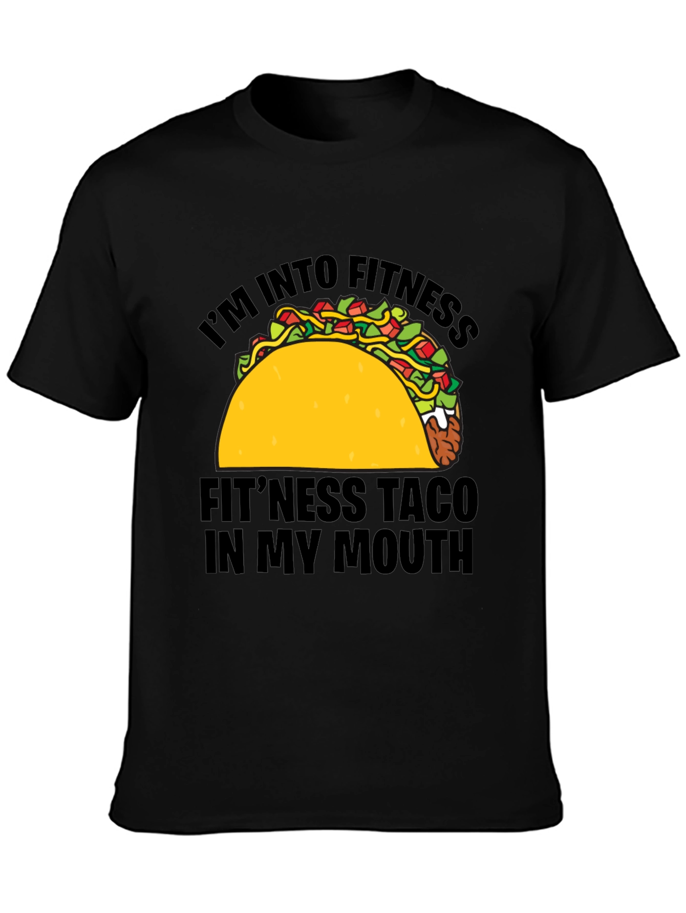 Fitness Taco T-Shirt - Funny Workout Tee