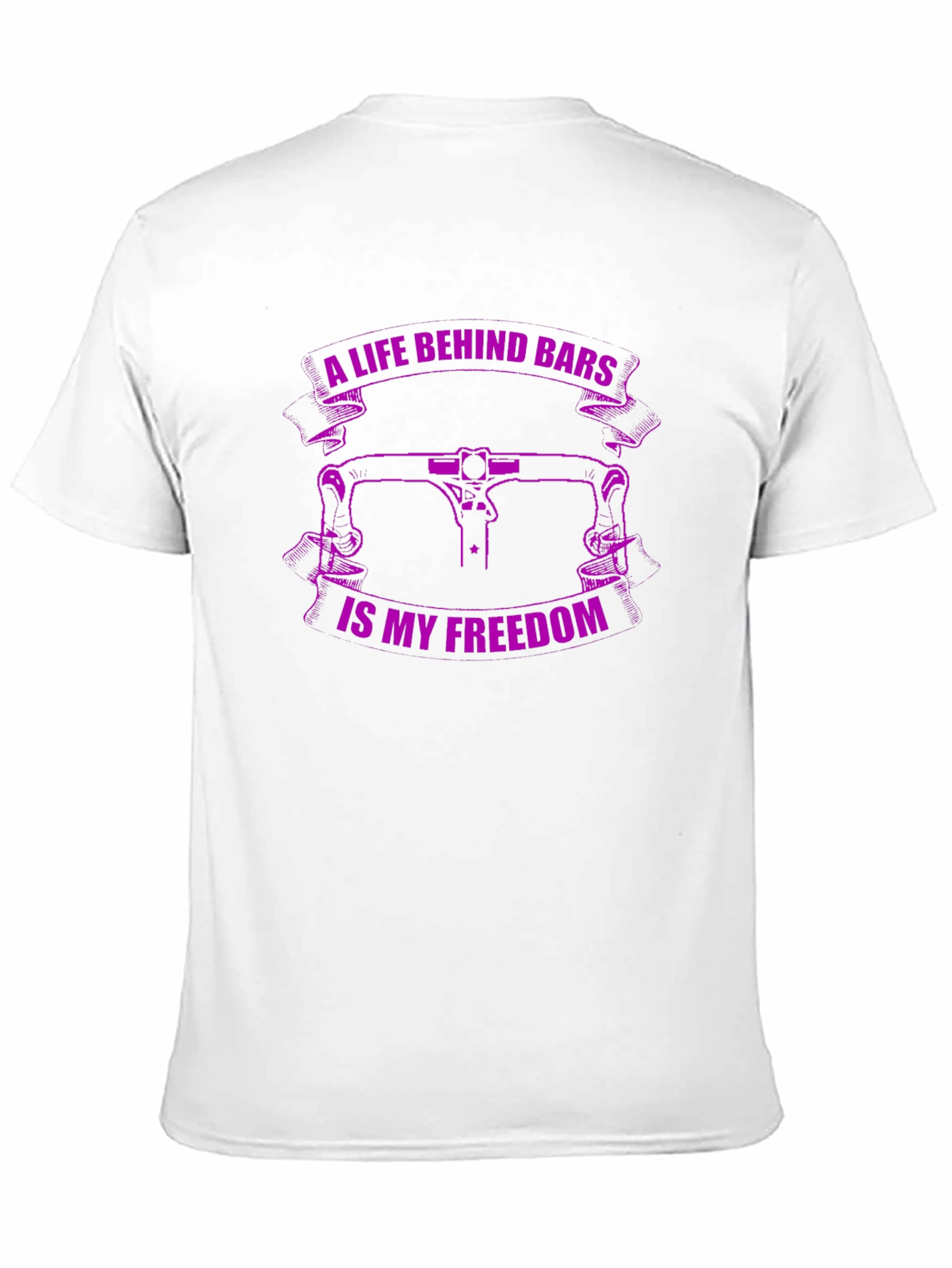 Bike Life Freedom T-Shirt - Black Graphic Tee