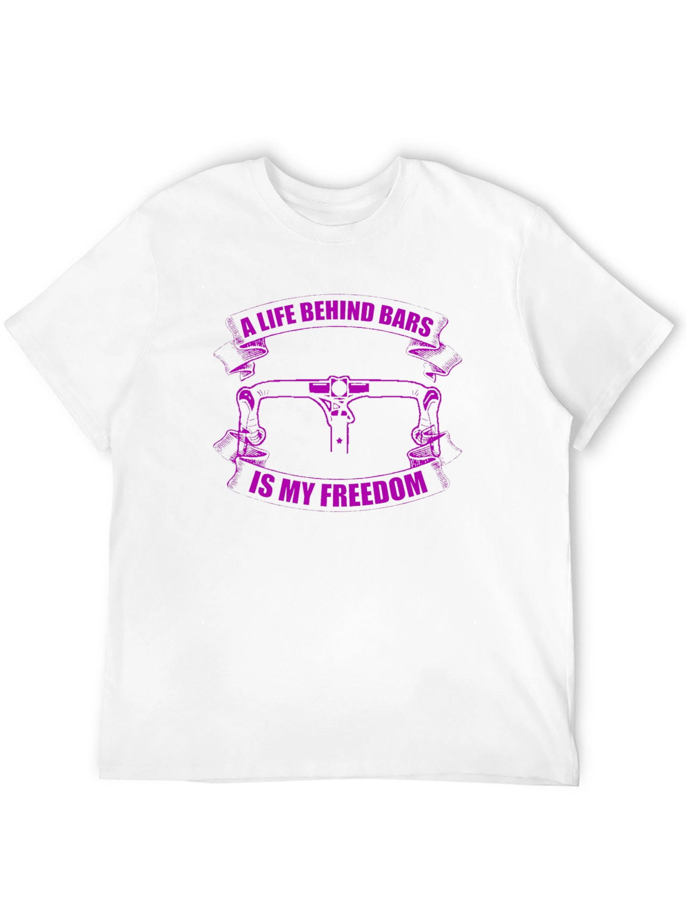 Bike Life Freedom T-Shirt - Black Graphic Tee