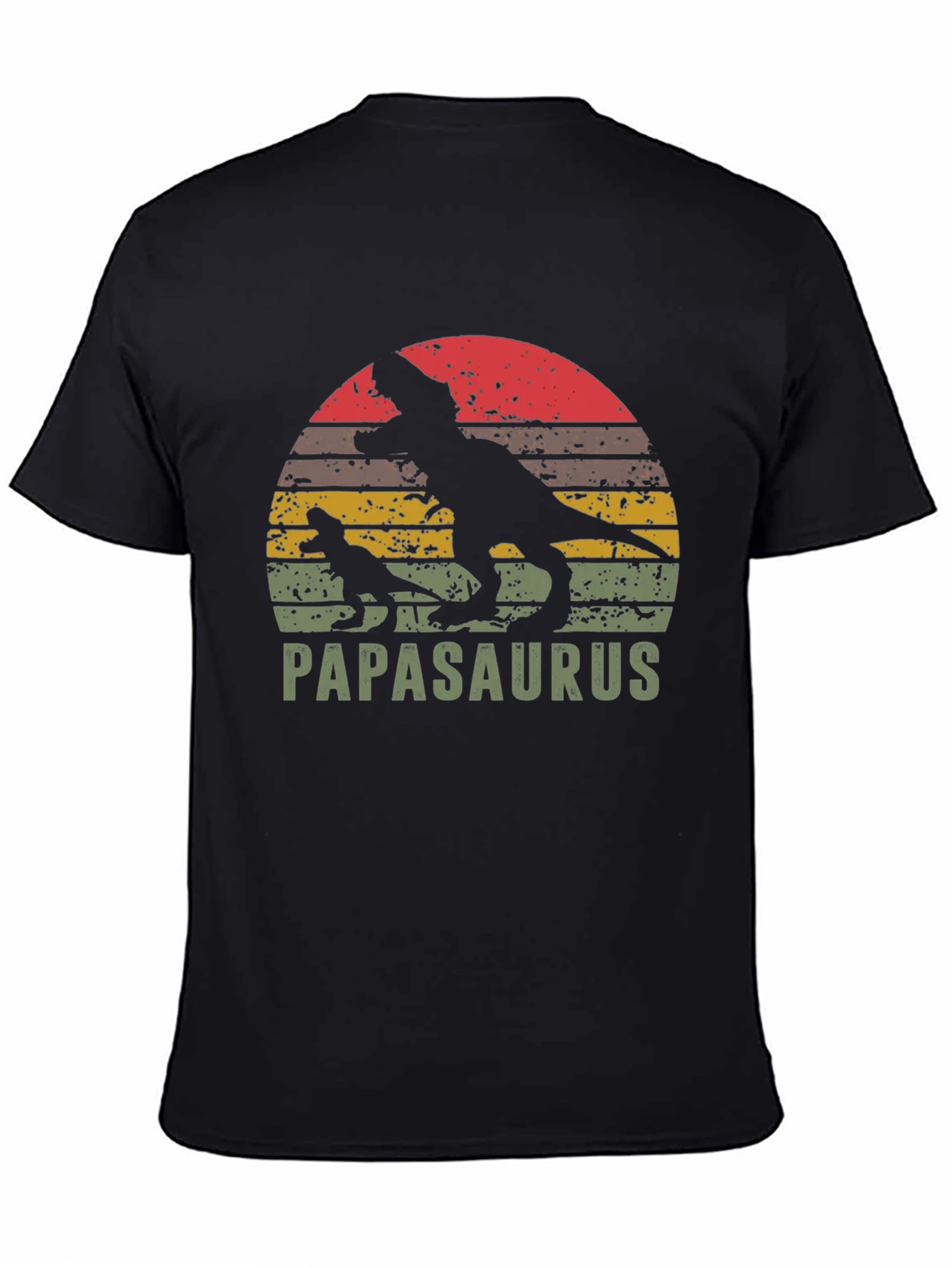 Papasaurus Dinosaur Fathers Day T-Shirt