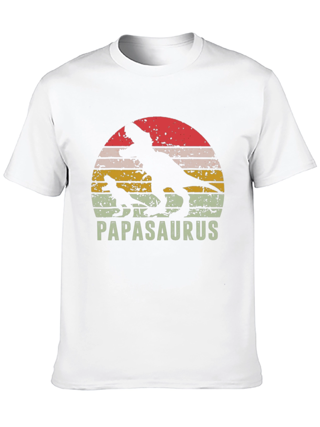 Papasaurus Dinosaur Fathers Day T-Shirt