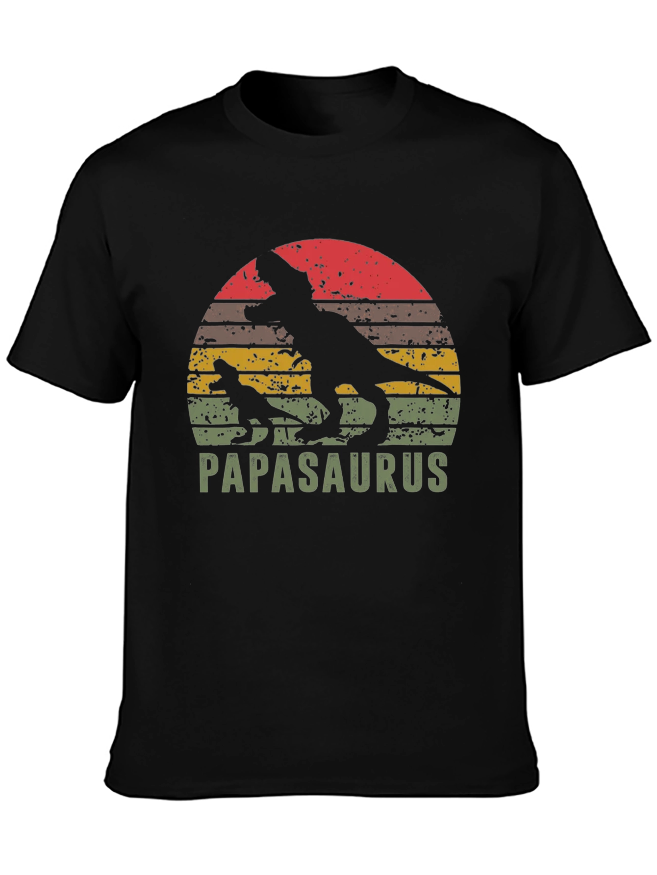 Papasaurus Dinosaur Fathers Day T-Shirt