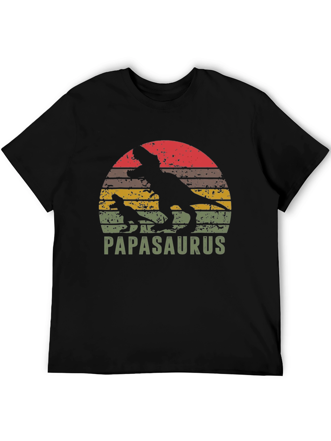 Papasaurus Dinosaur Fathers Day T-Shirt
