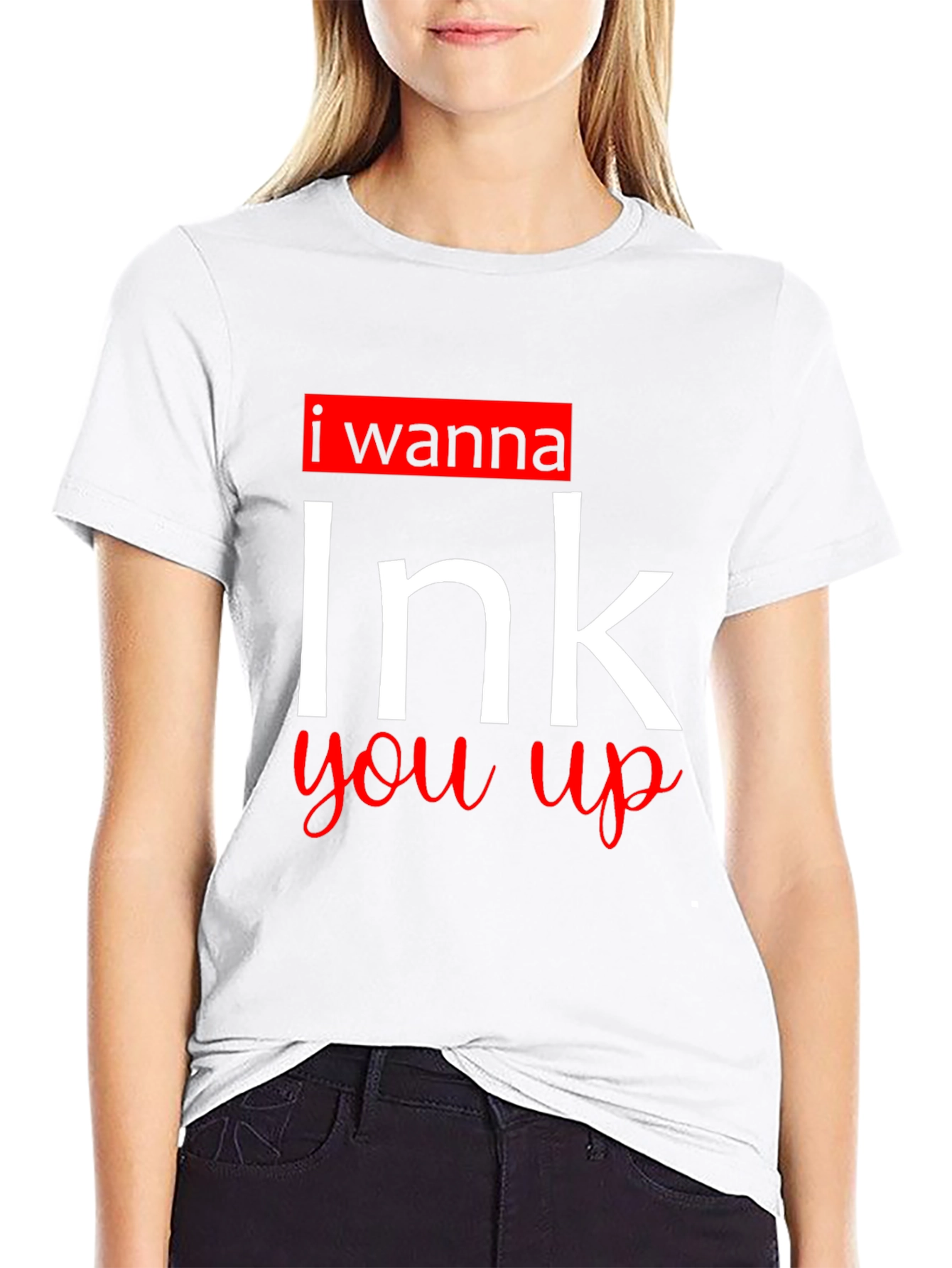 I Wanna Ink You Up Black T-Shirt