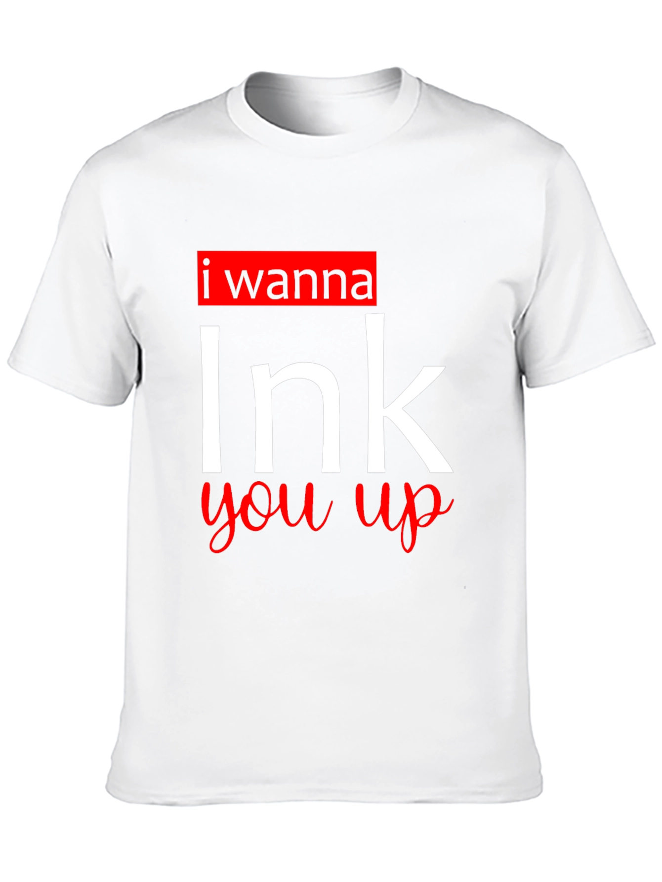 I Wanna Ink You Up Black T-Shirt