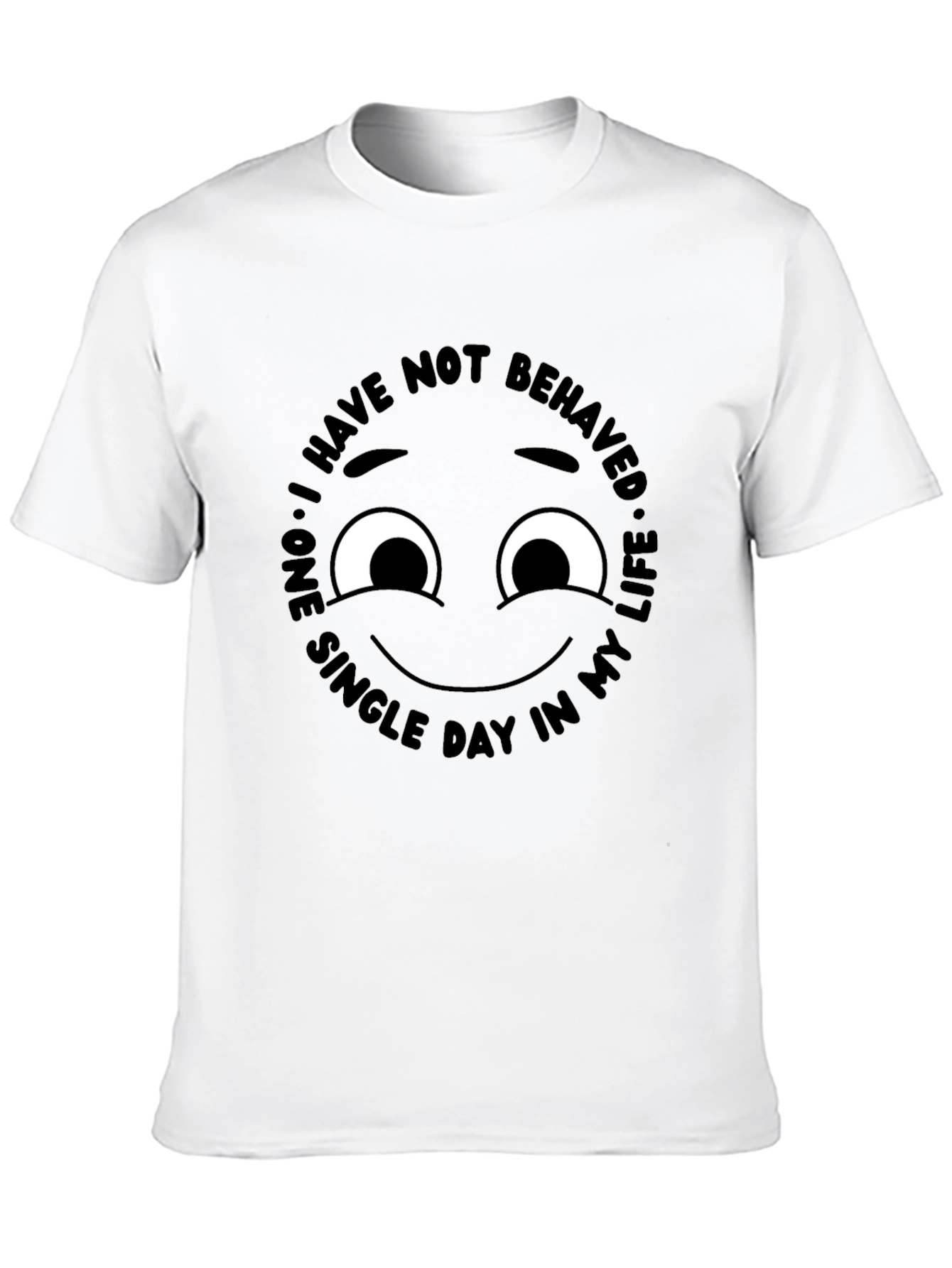 Mischievous Emoji T-Shirt - I Have Not Behaved