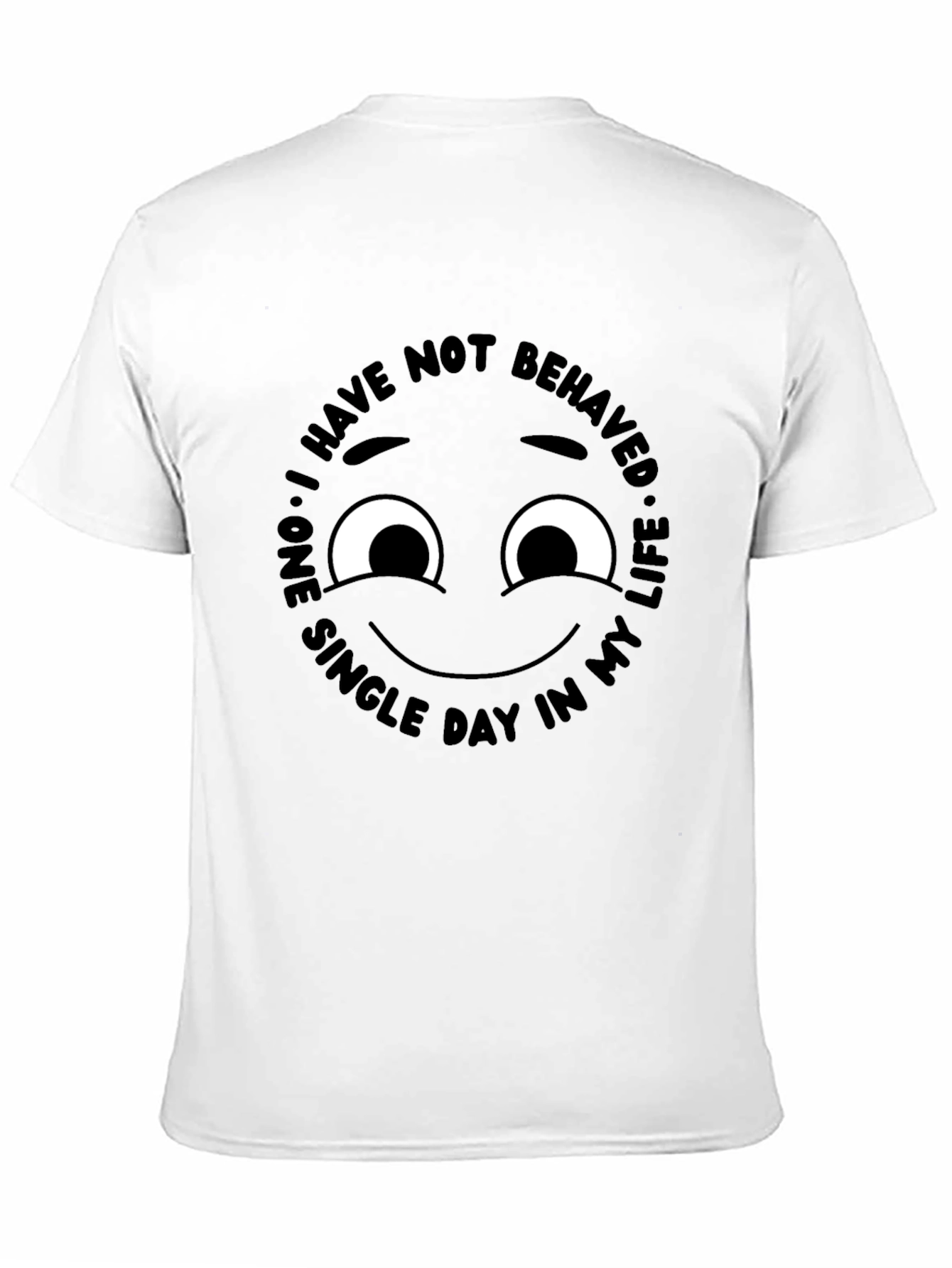 Mischievous Emoji T-Shirt - I Have Not Behaved