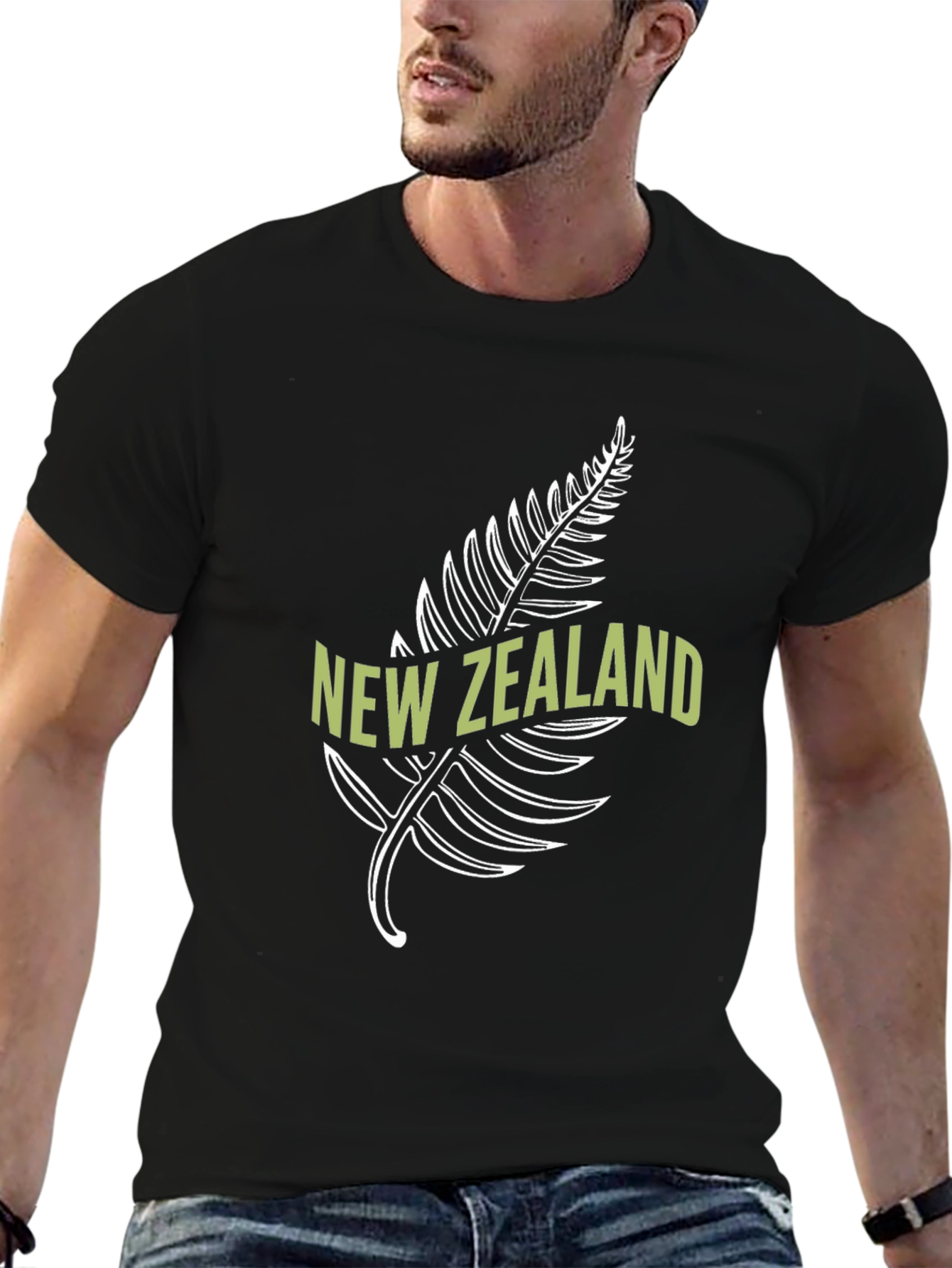 New Zealand Fern Graphic T-Shirt
