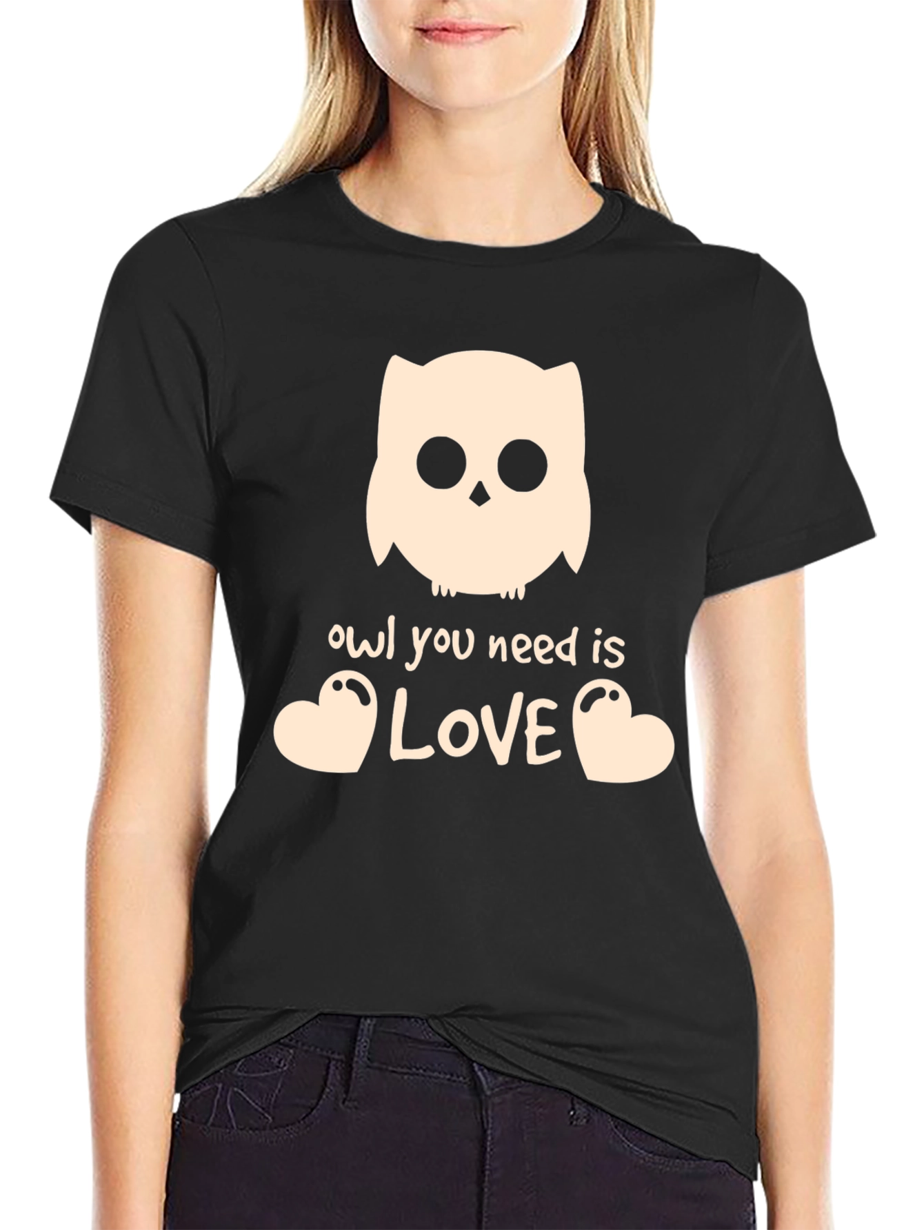 Owl You Need Is Love Graphic T-Shirt