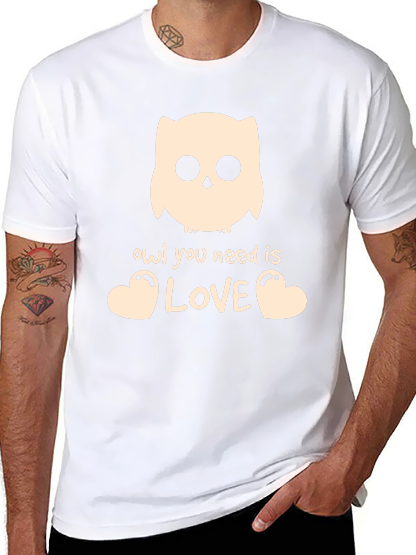 Owl You Need Is Love Graphic T-Shirt