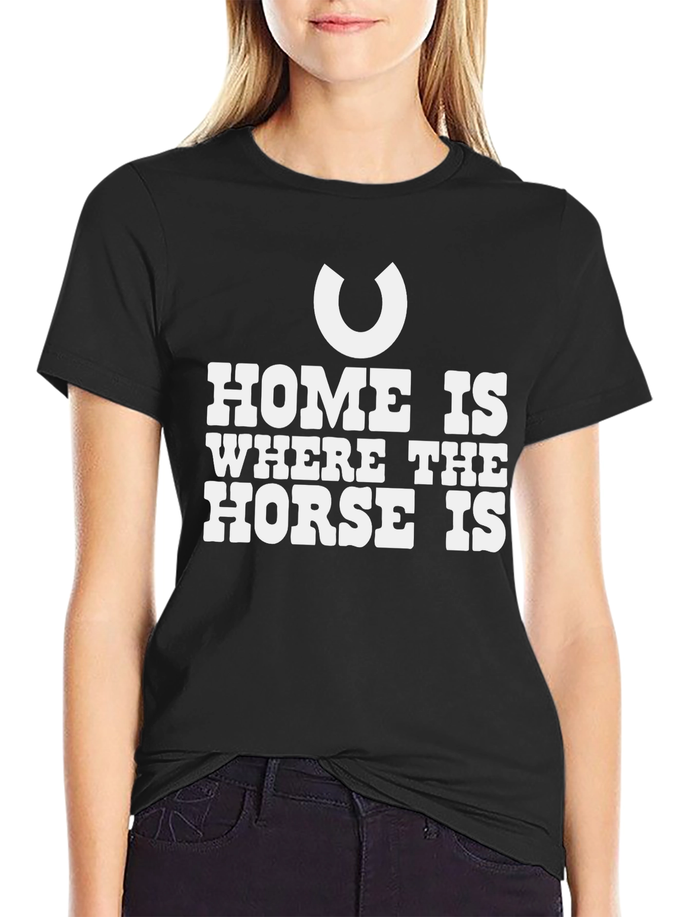 Home is Where The Horse Is Graphic T-Shirt