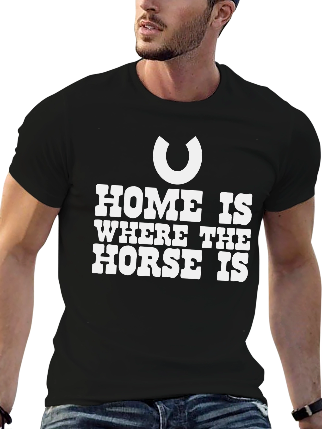 Home is Where The Horse Is Graphic T-Shirt