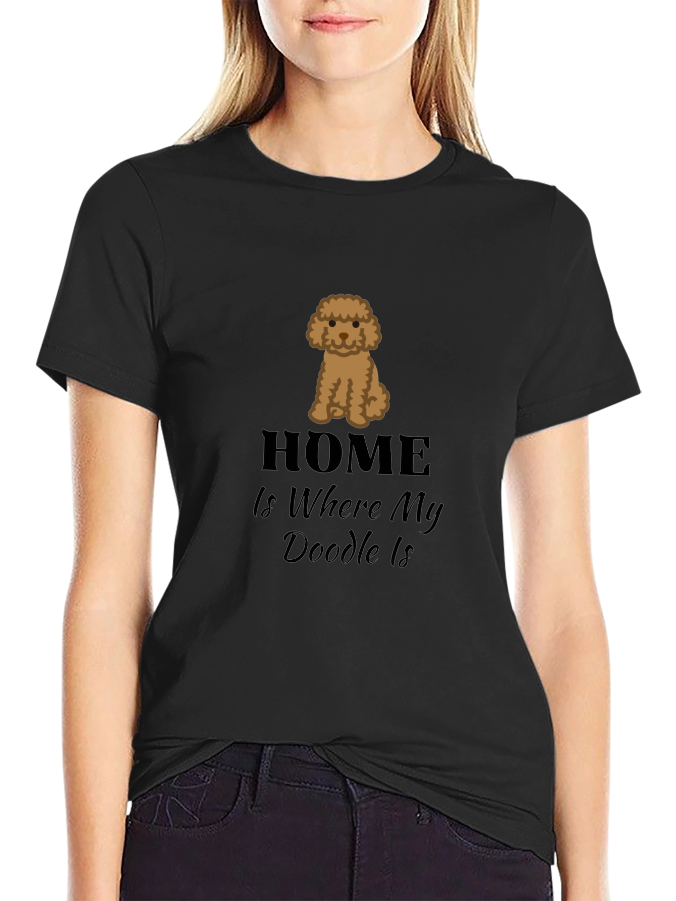 Home Is Where My Doodle Is T-Shirt