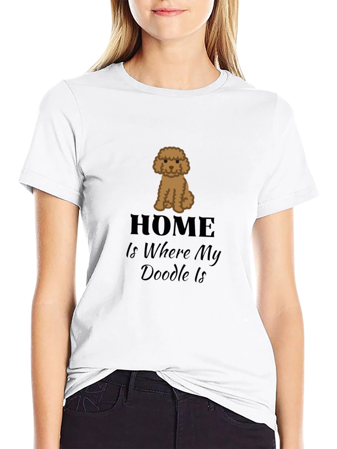 Home Is Where My Doodle Is T-Shirt
