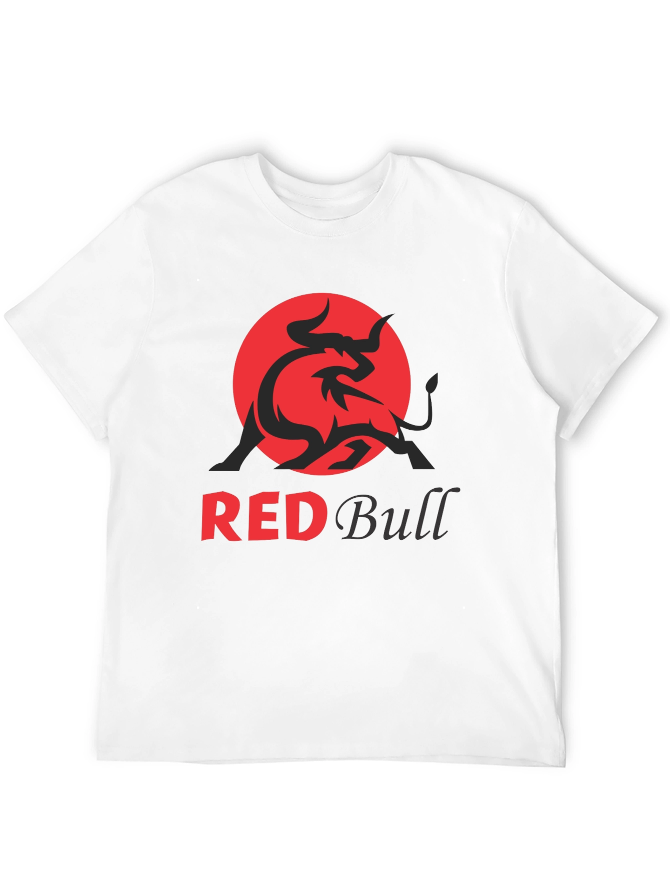 Red Bull Graphic T-Shirt - Short Sleeve Black