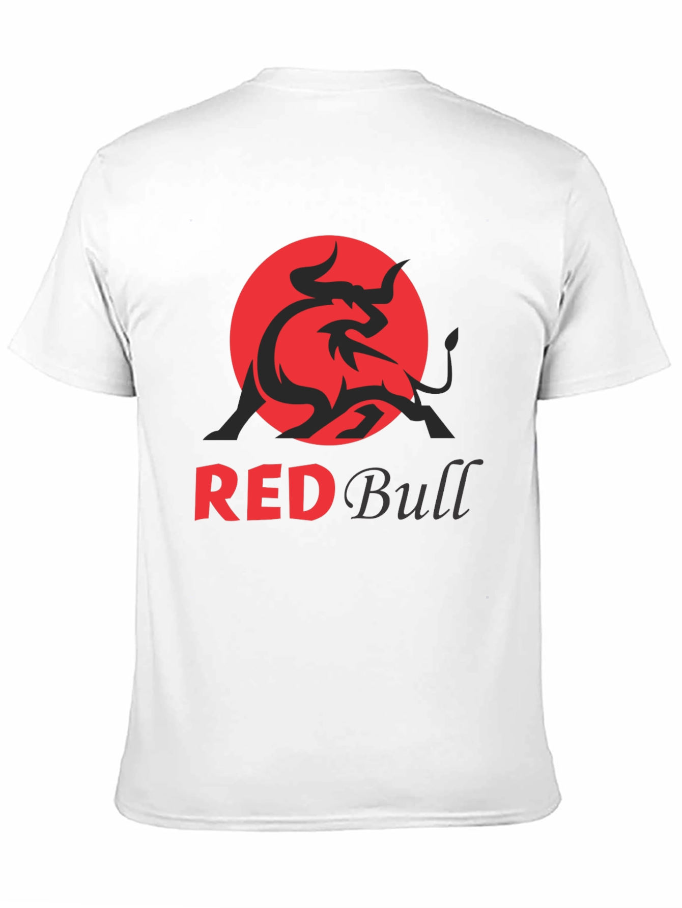 Red Bull Graphic T-Shirt - Short Sleeve Black