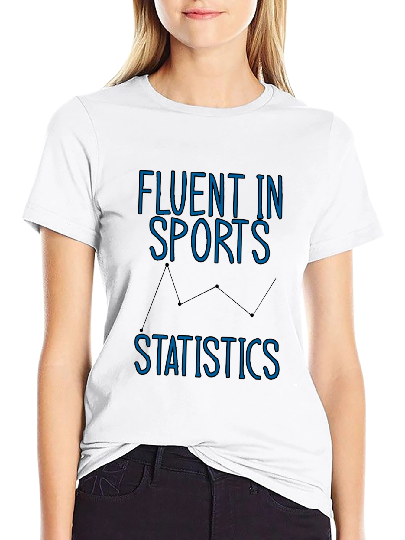 Fluent in Sports Statistics T-Shirt