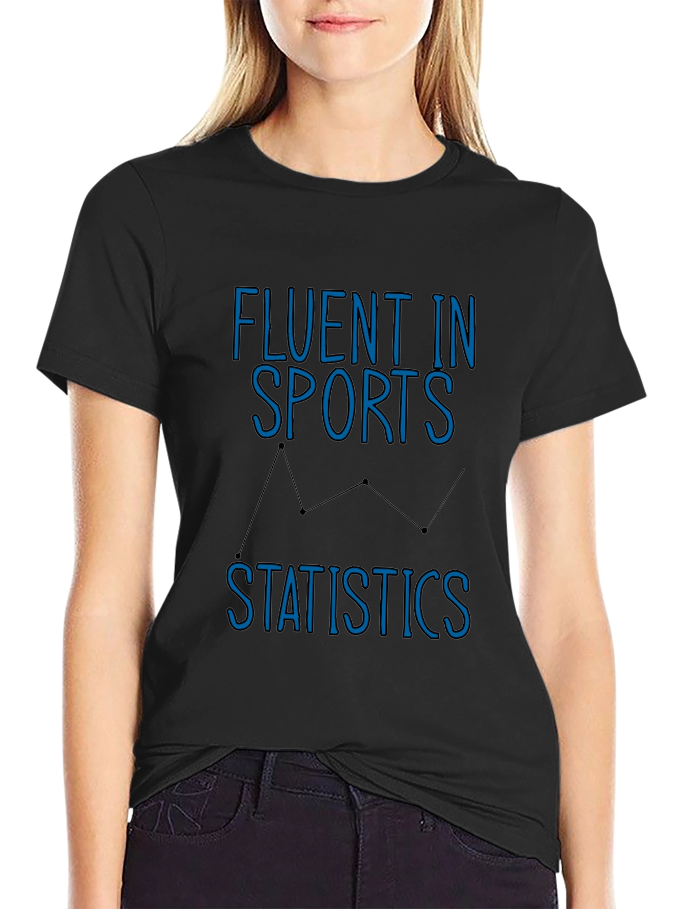 Fluent in Sports Statistics T-Shirt