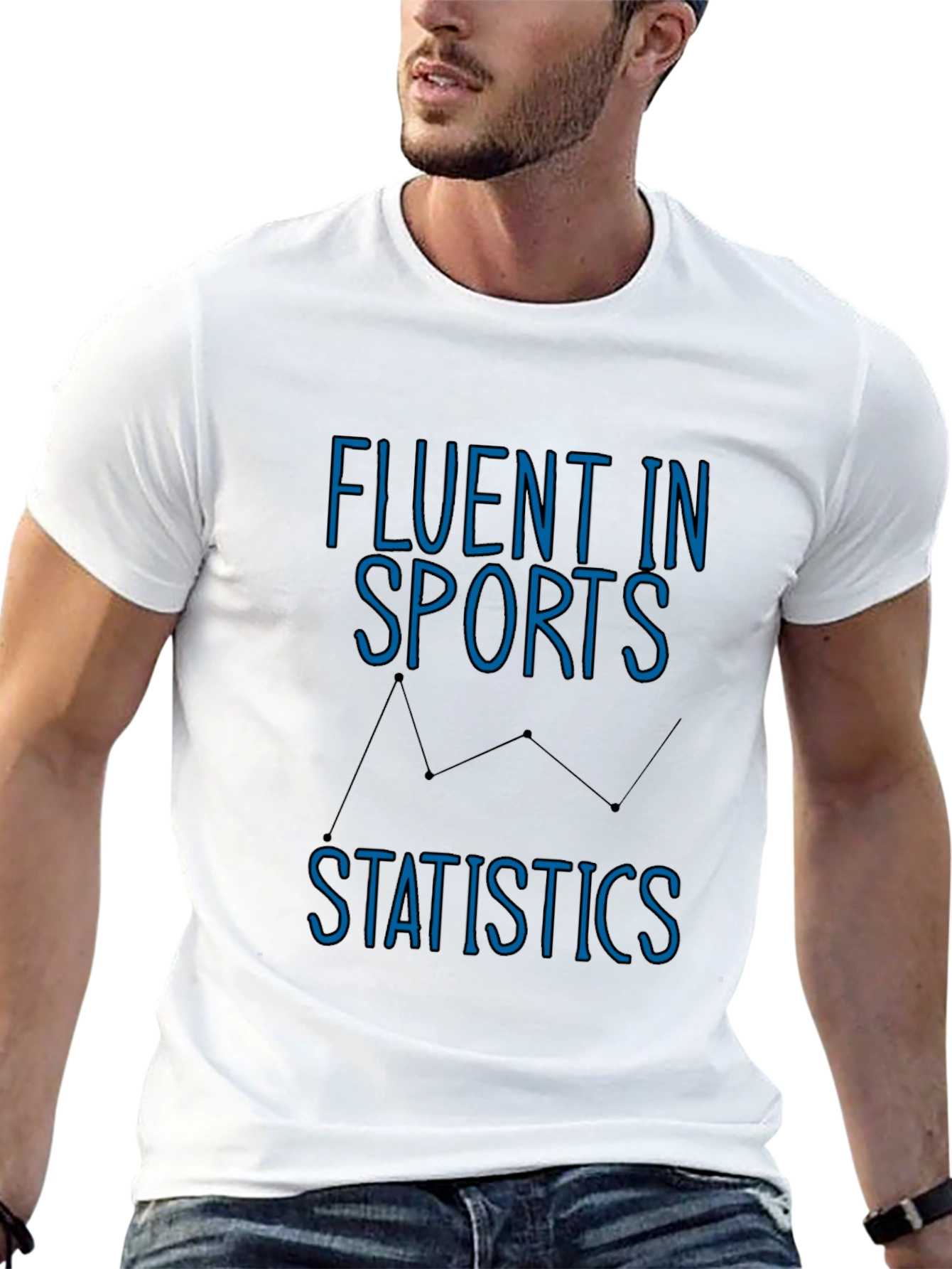 Fluent in Sports Statistics T-Shirt