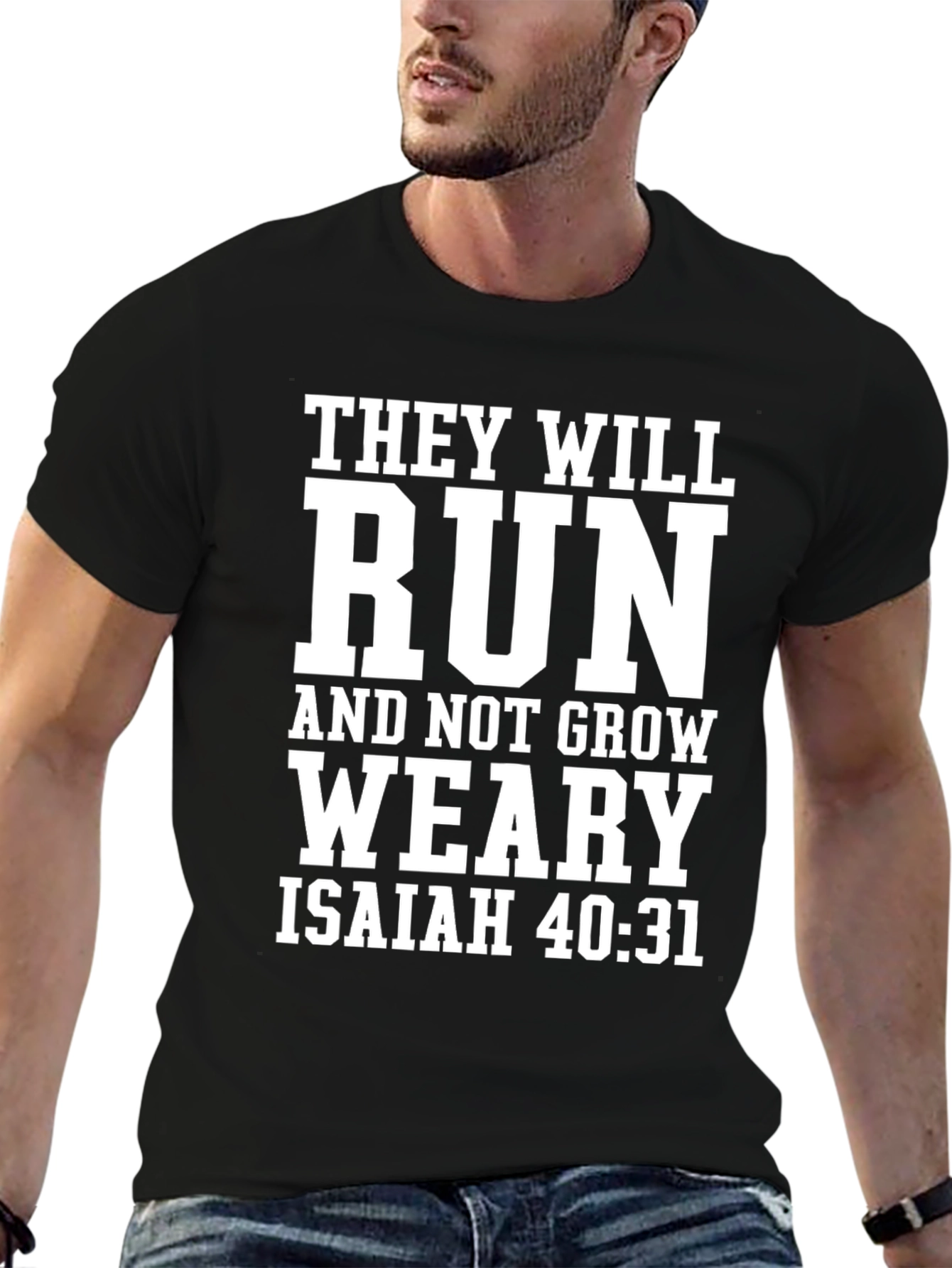 Isaiah 40:31 Christian T-Shirt