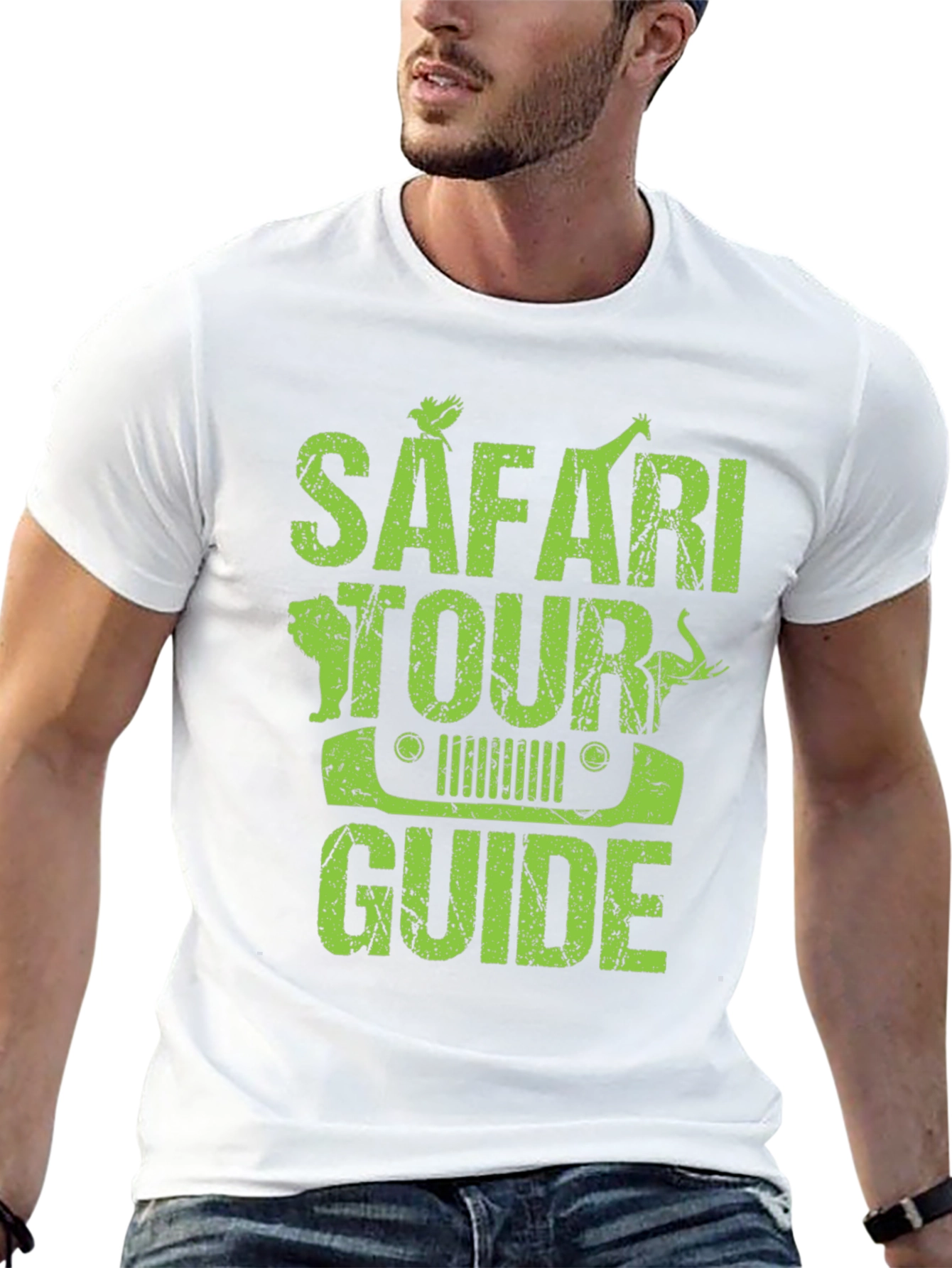 Safari Tour Guide Graphic Tee