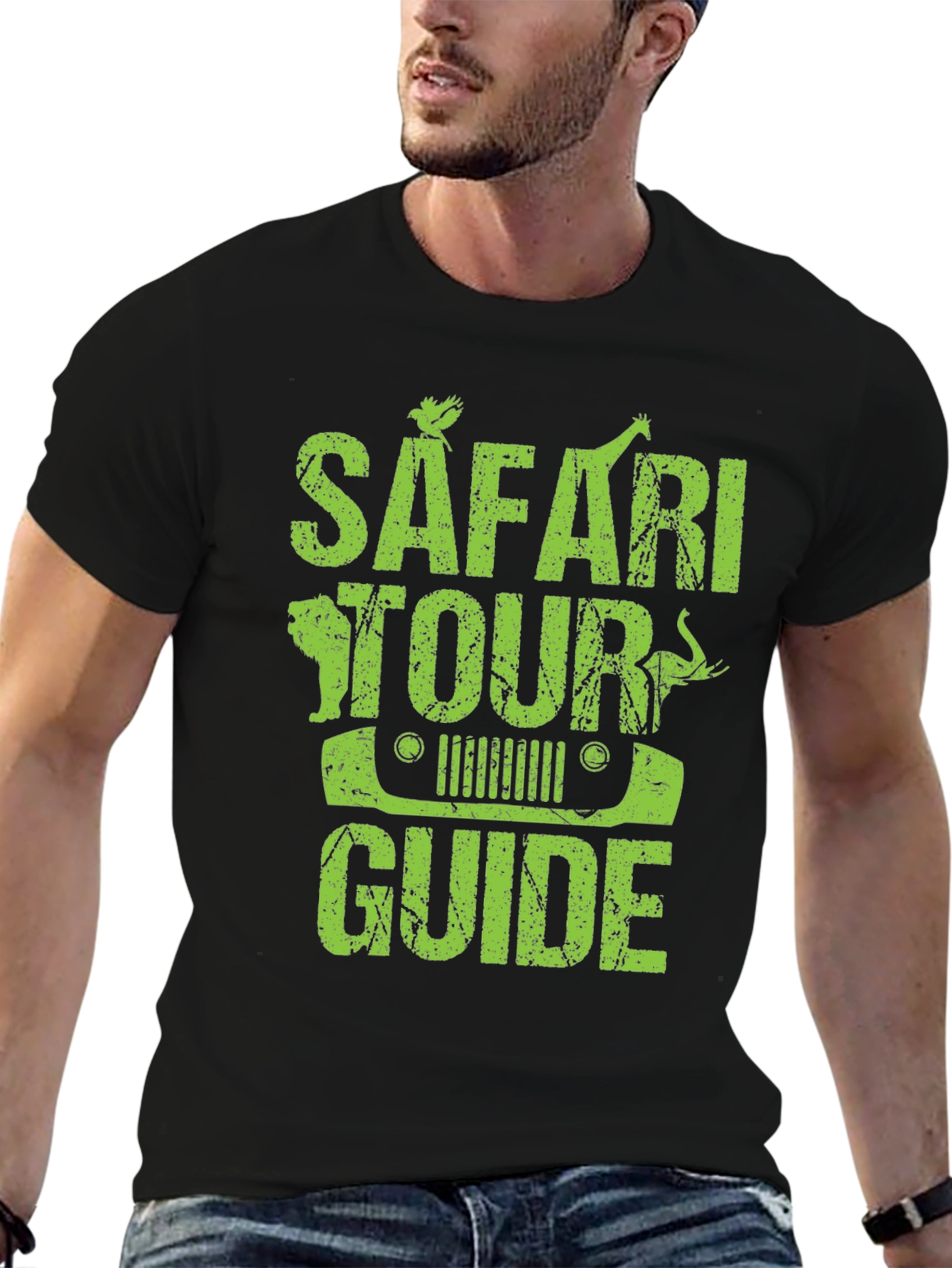 Safari Tour Guide Graphic Tee