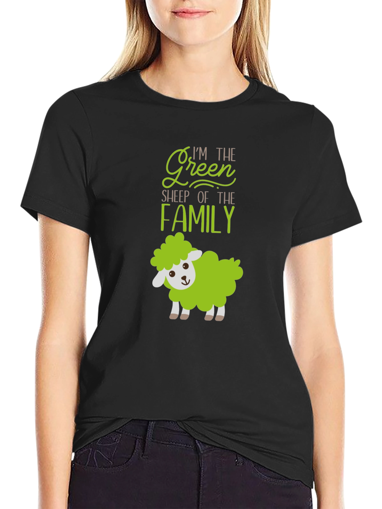 Green Sheep of the Family T-Shirt