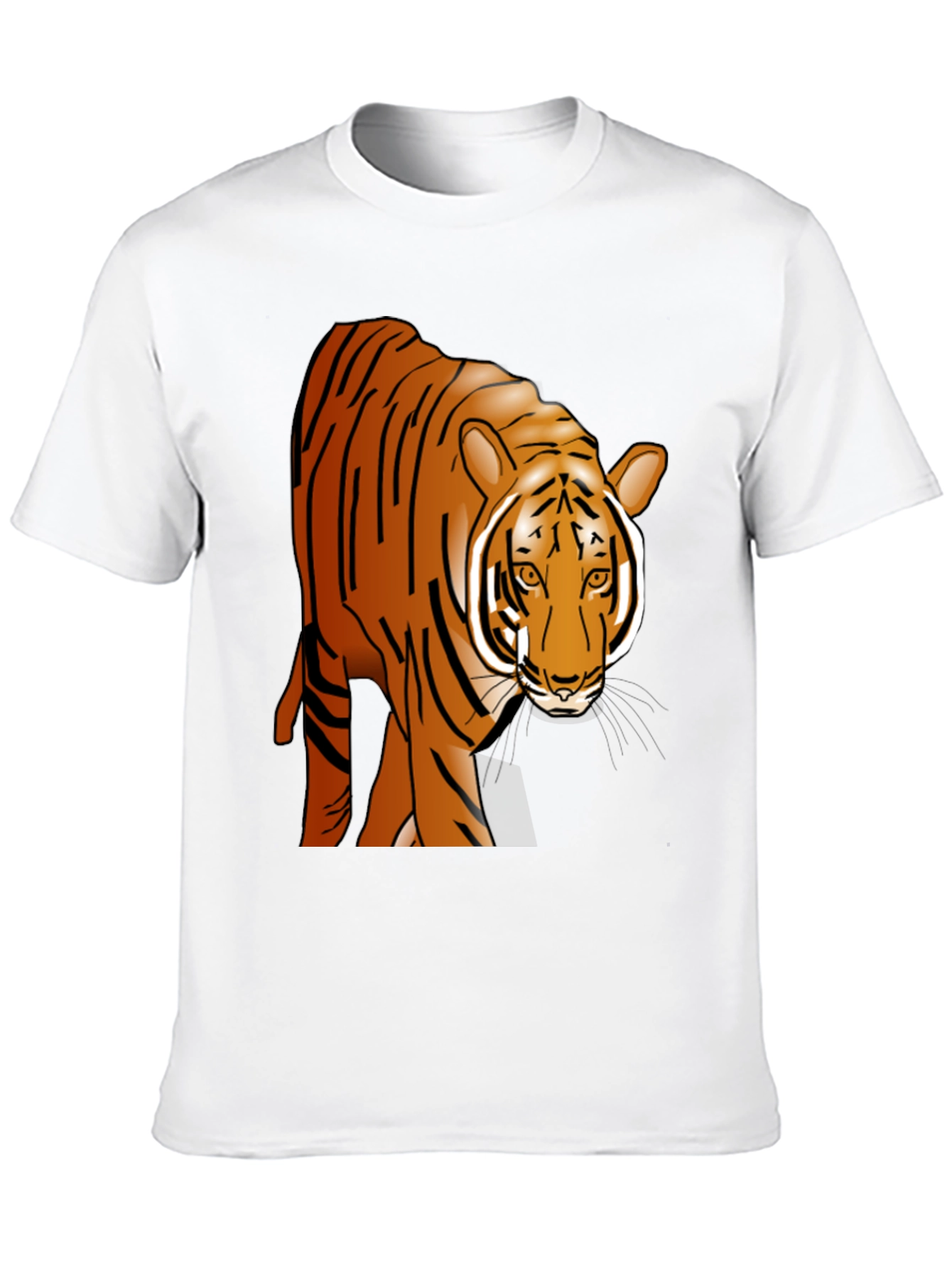 Tiger Graphic Black T-Shirt - Wildlife Tee